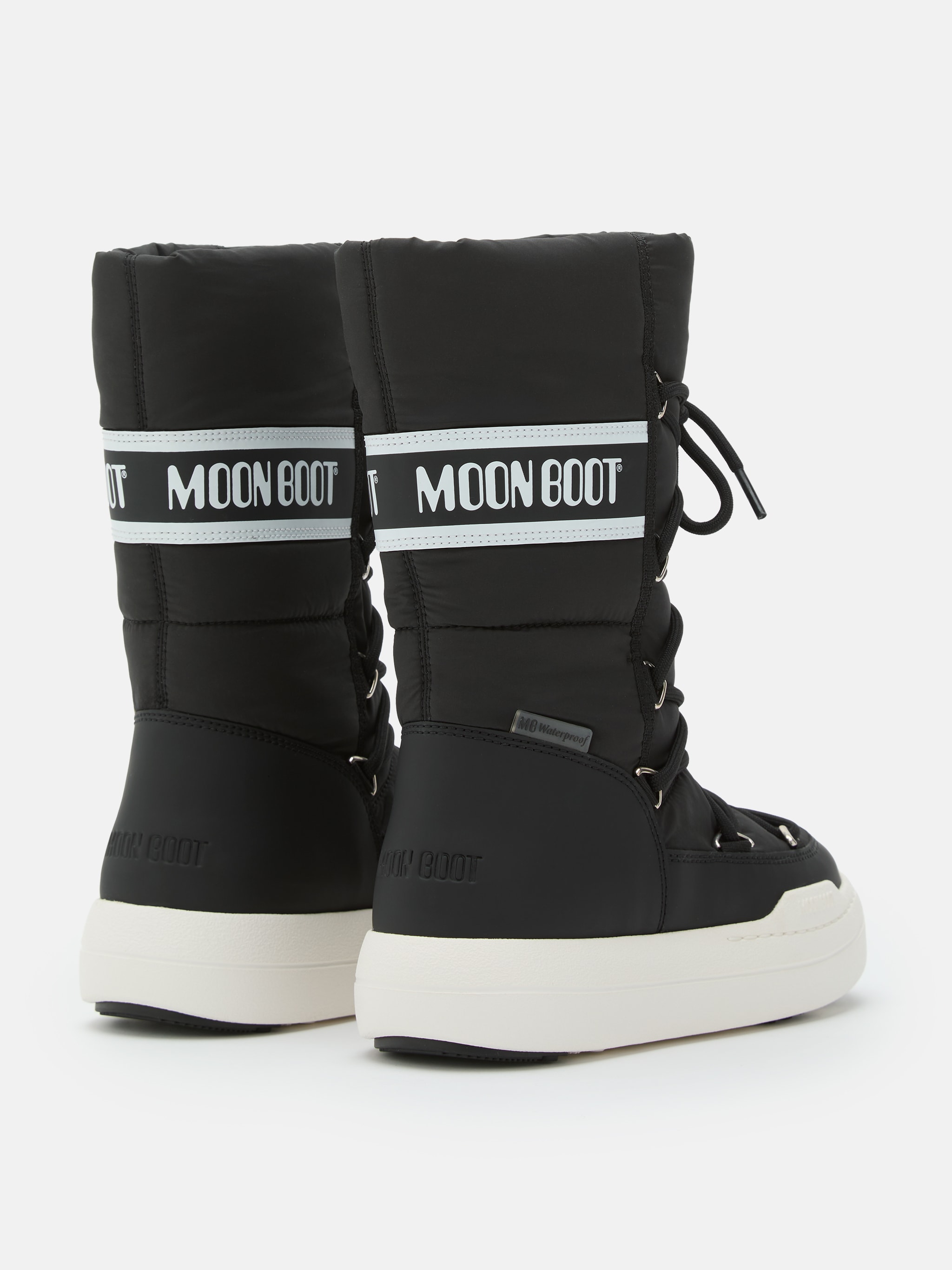 BOTAS JUNIOR PARK TUBE CON CORDONES NEGRAS