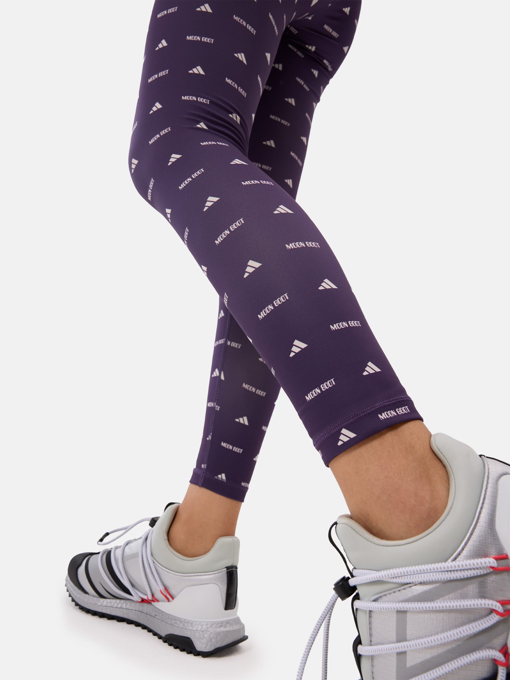 ADIDAS X MOON BOOT LEGGINGS IN PFLAUME image number 2