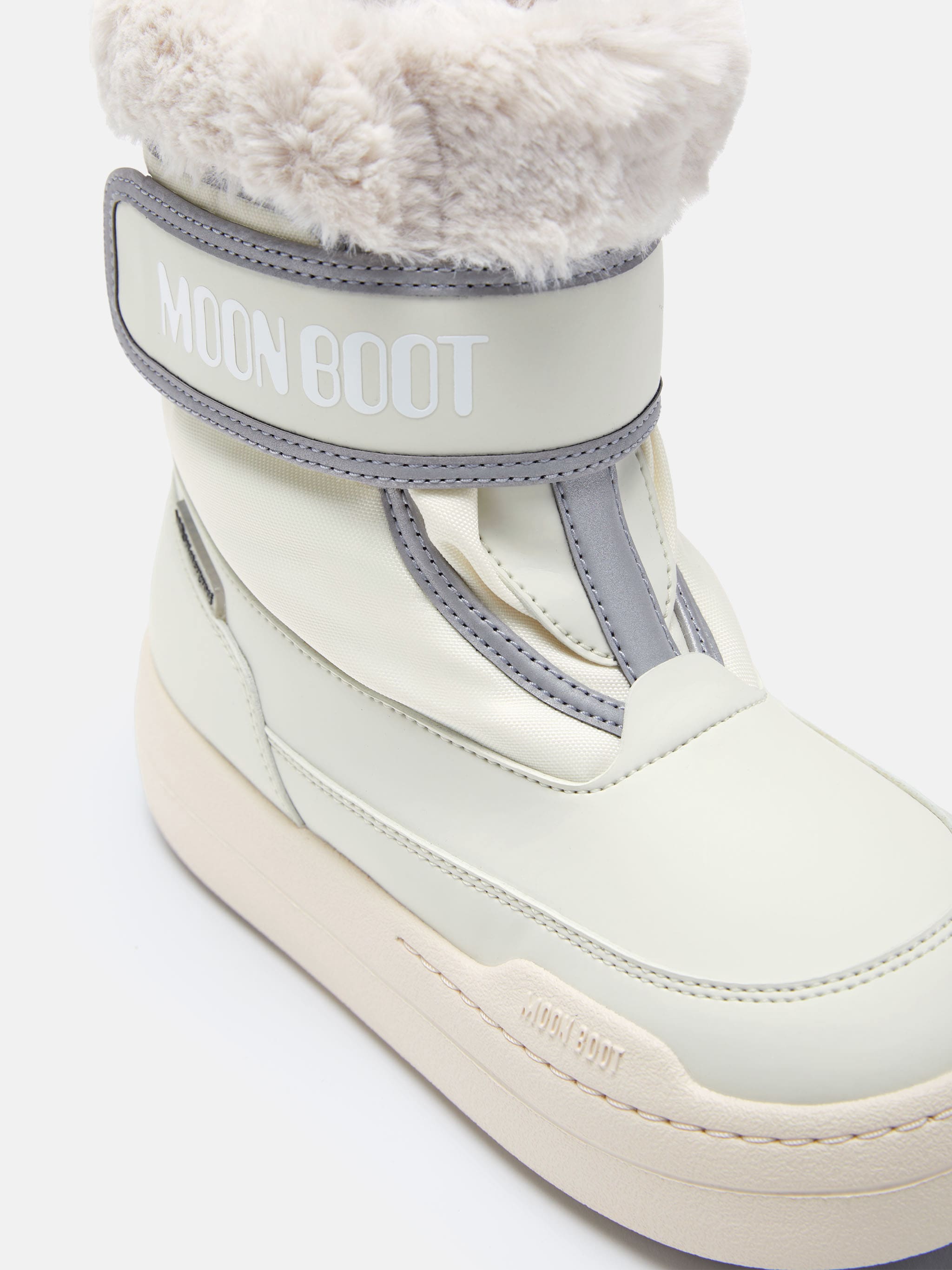 JUNIOR PARK STRAP STIEFEL CREME image number 3