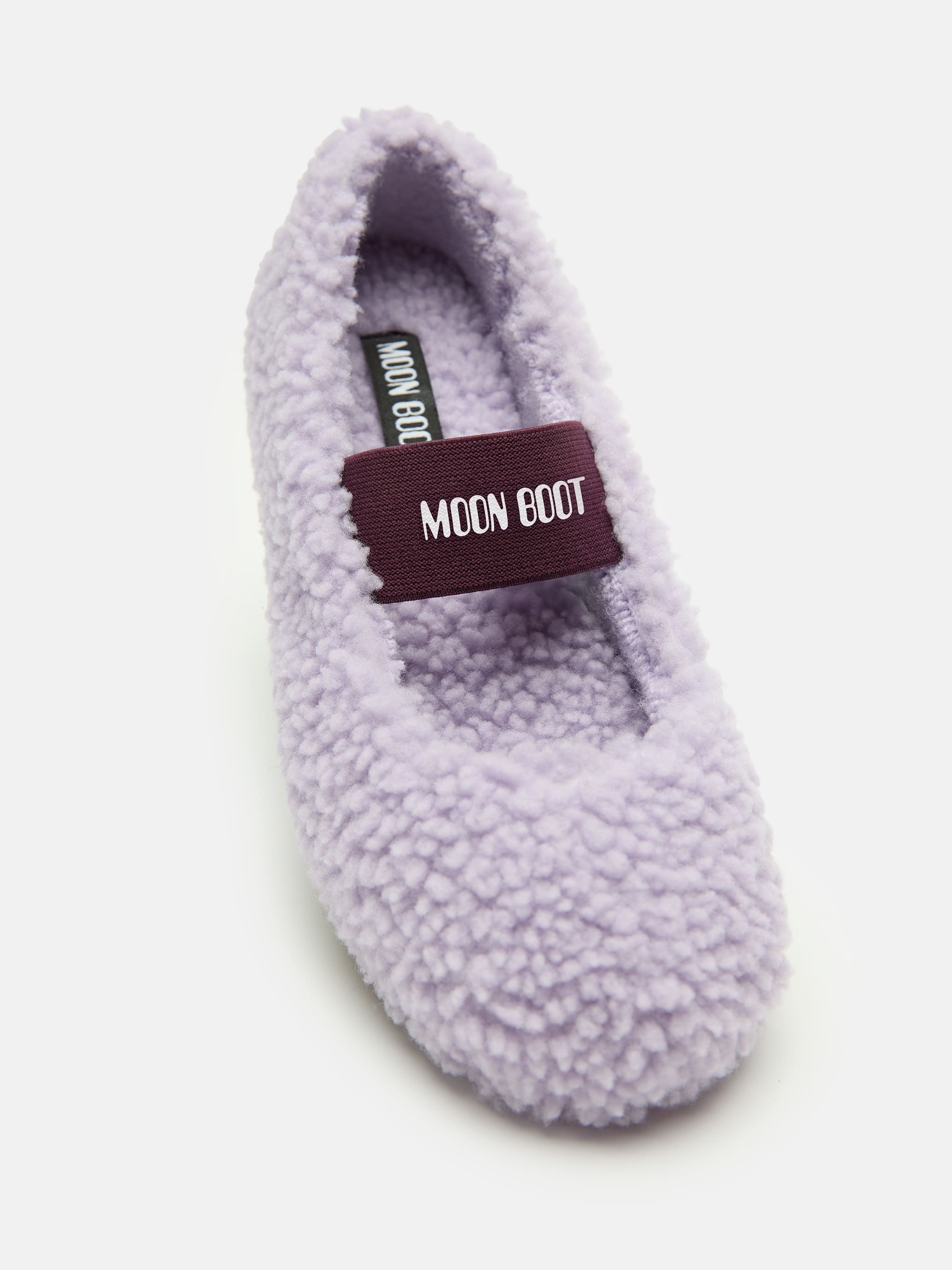 SHEARLING LILAC BALLERINAS image number 2