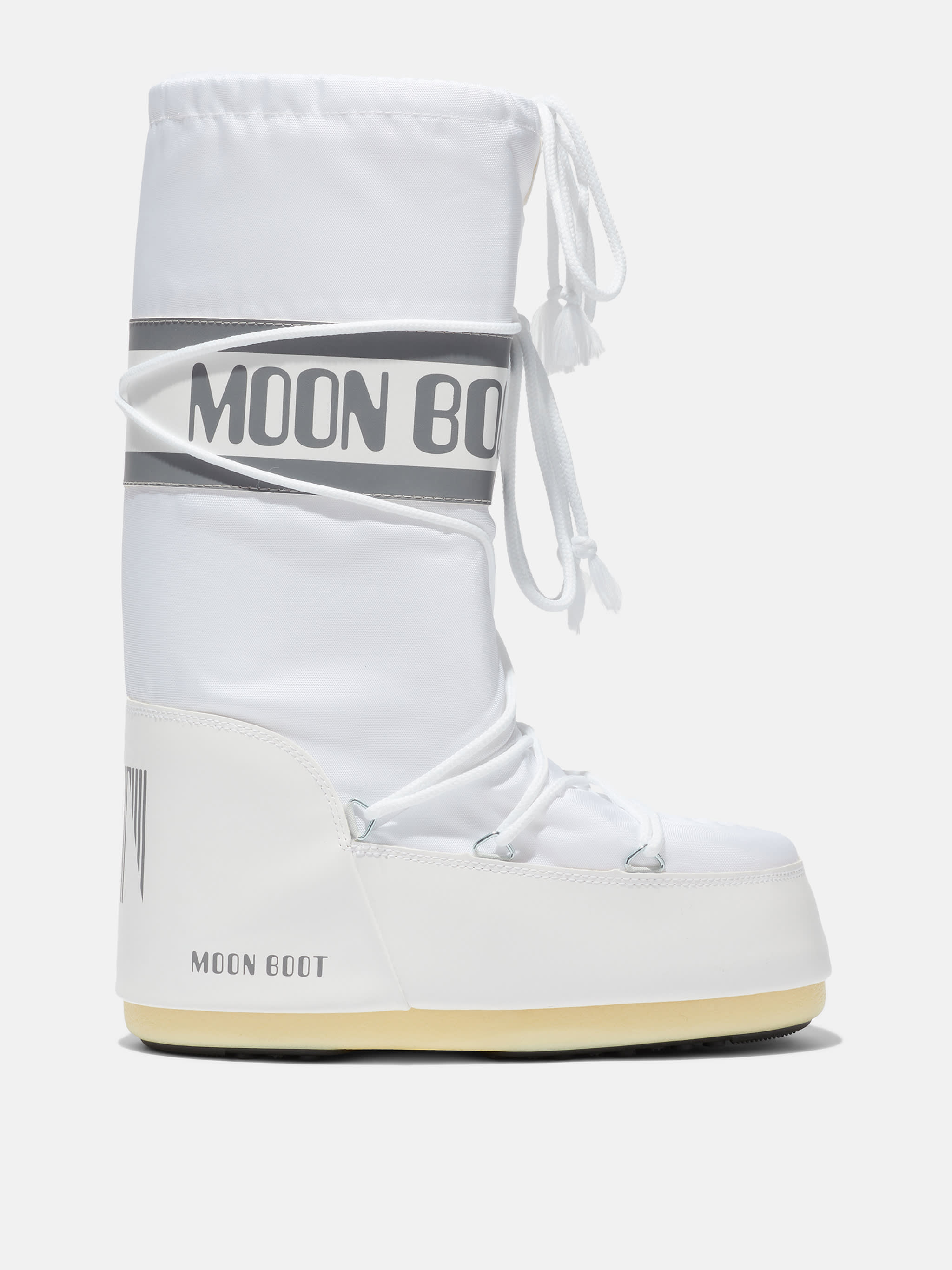 STIVALE ICON BIANCO IN NYLON