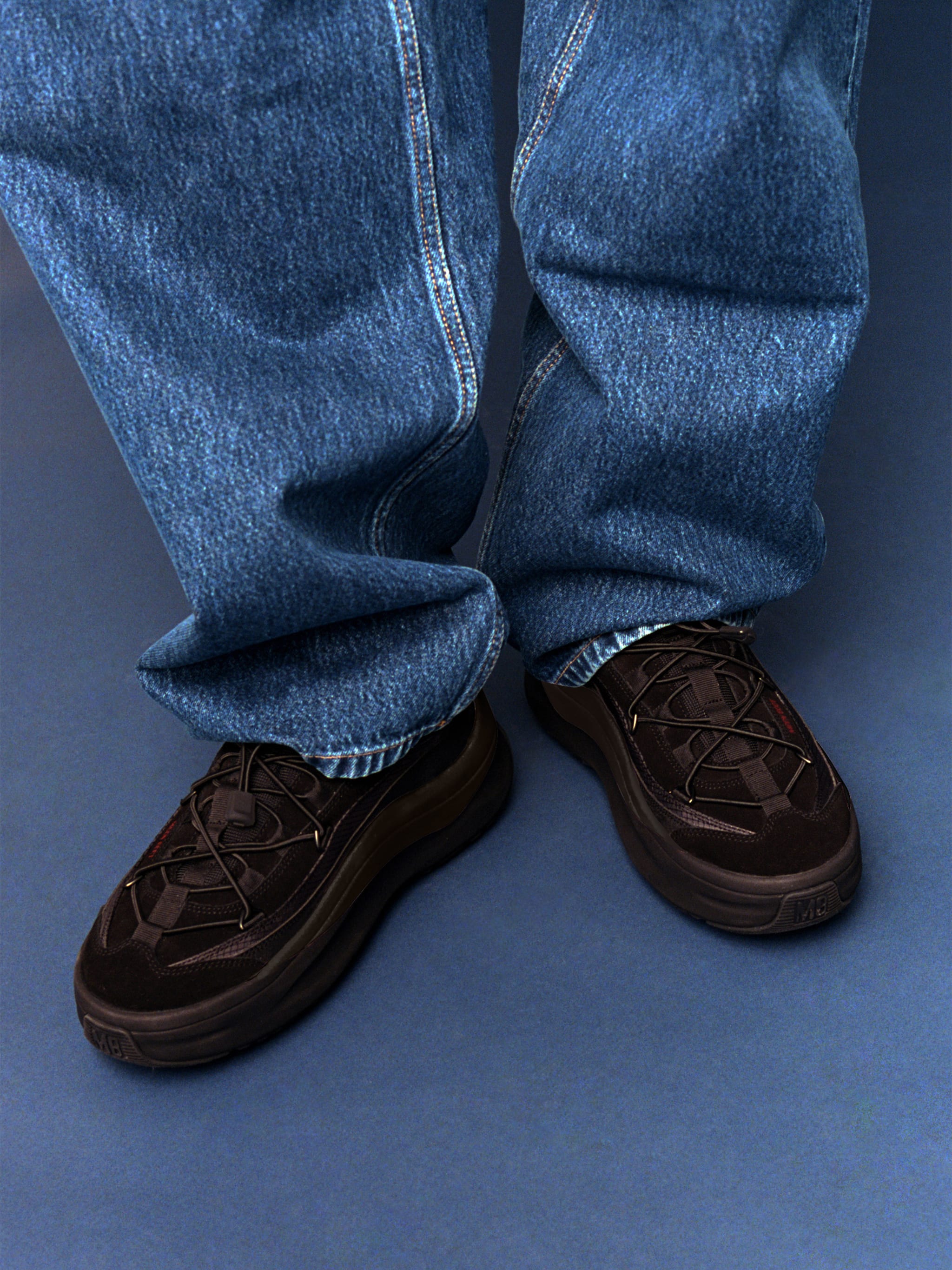 MOON247 XLACE SCHWARZ SNEAKERS image number 6