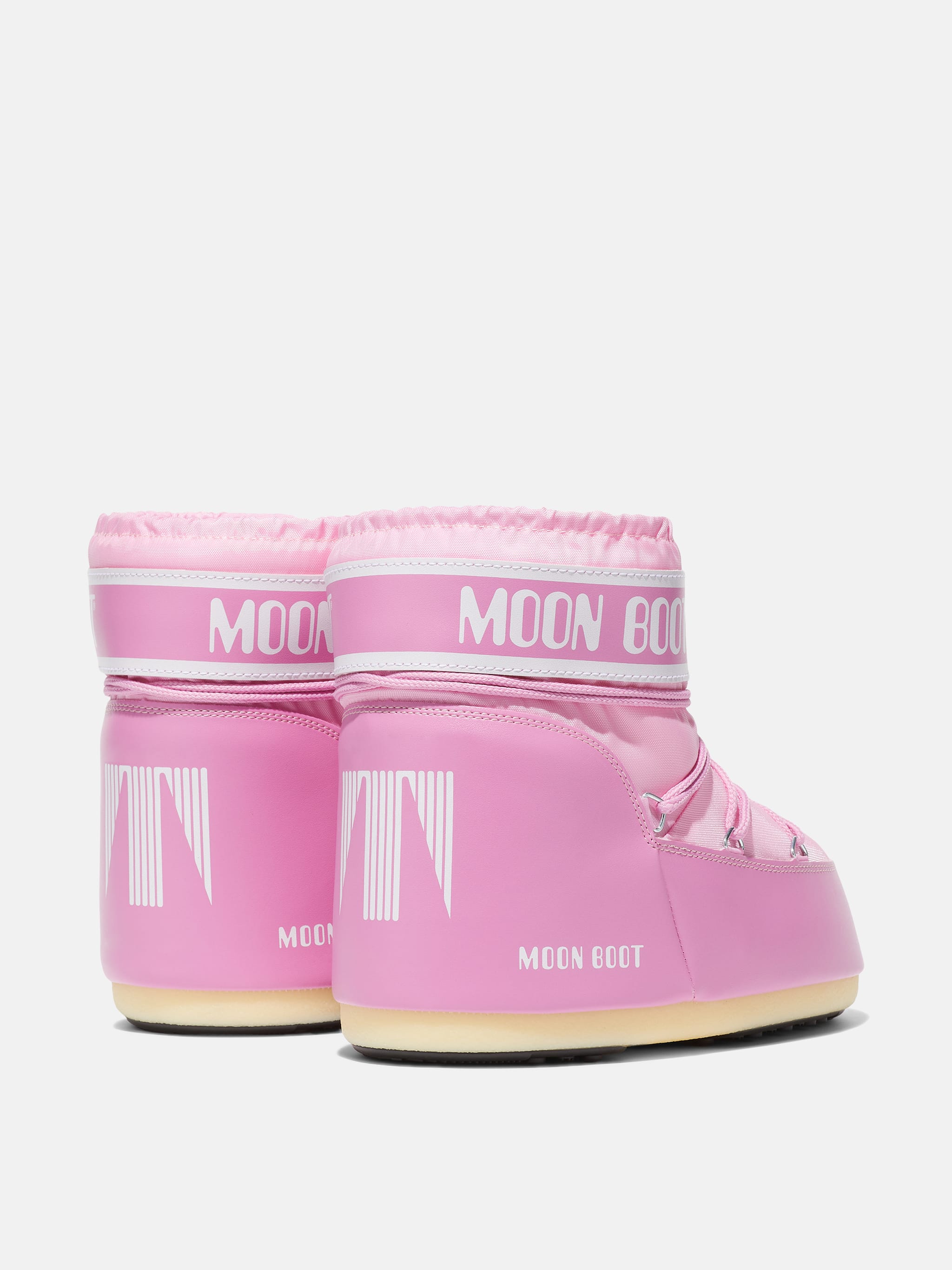STIVALE ICON LOW ROSA IN NYLON