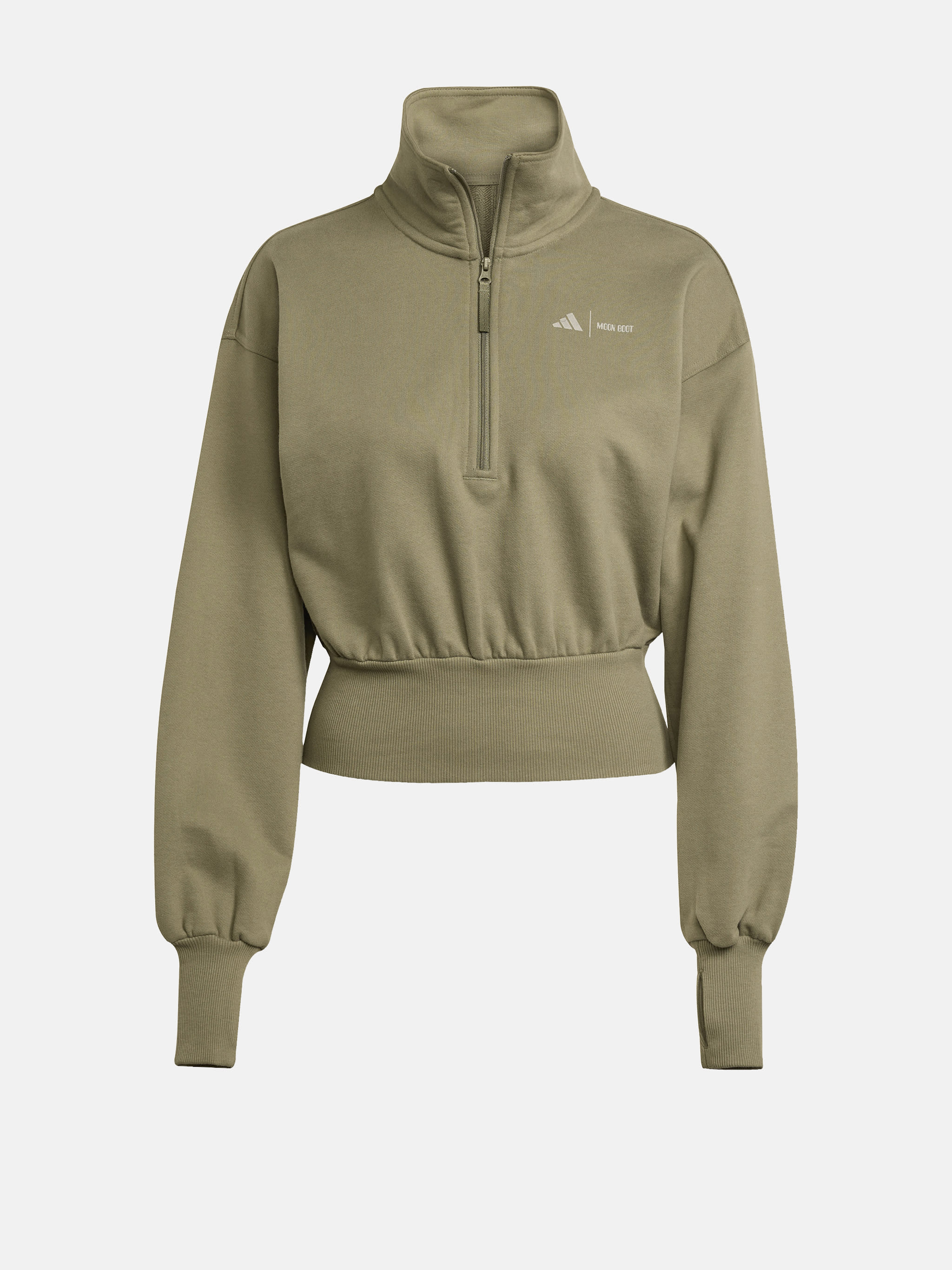 CHAQUETA DE CH&Aacute;NDAL CAQUI ADIDAS X MOON BOOT