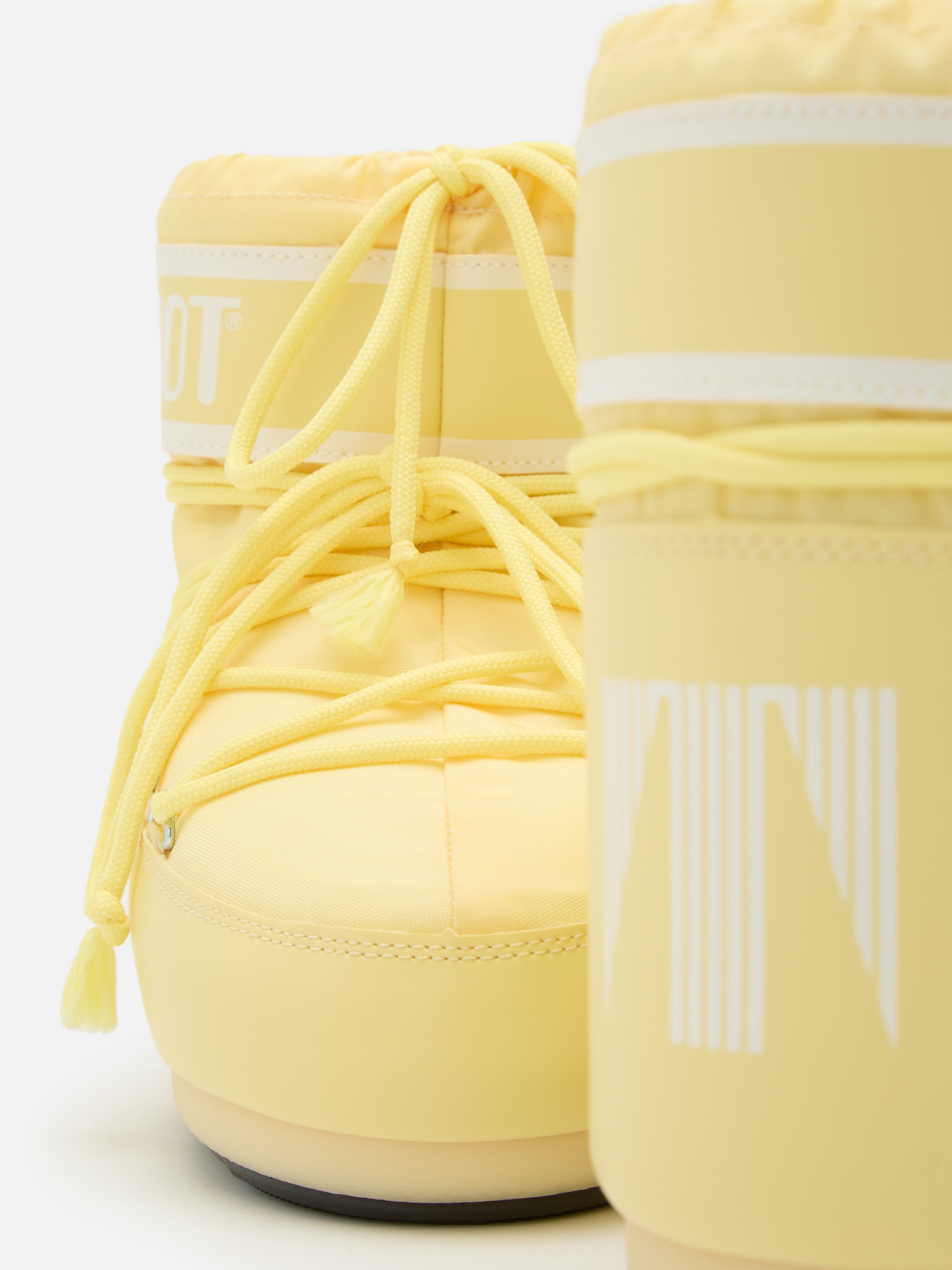 STIVALE ICON LOW IN NYLON GIALLO image number 2