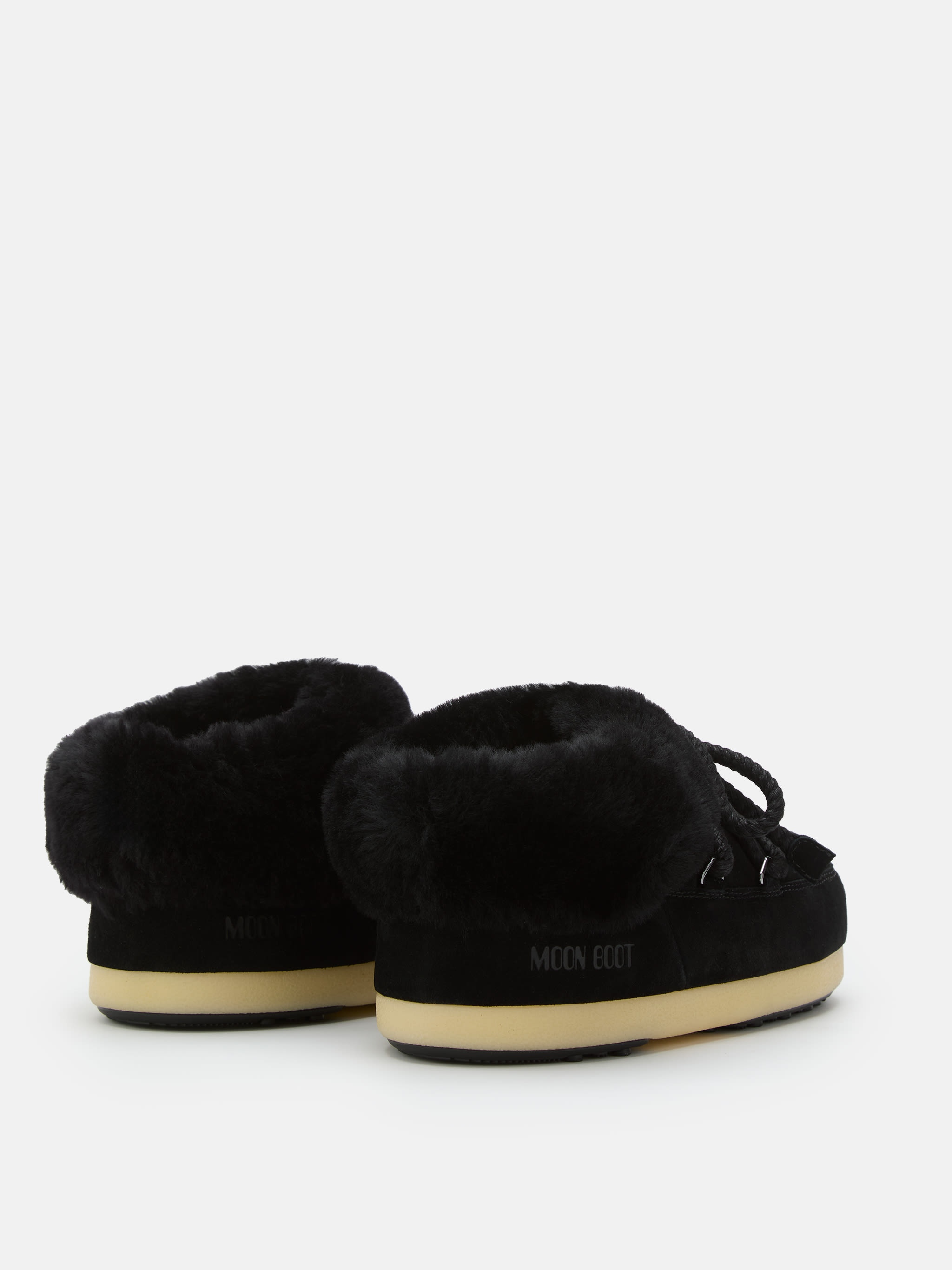 EVX BLACK SUEDE MULES