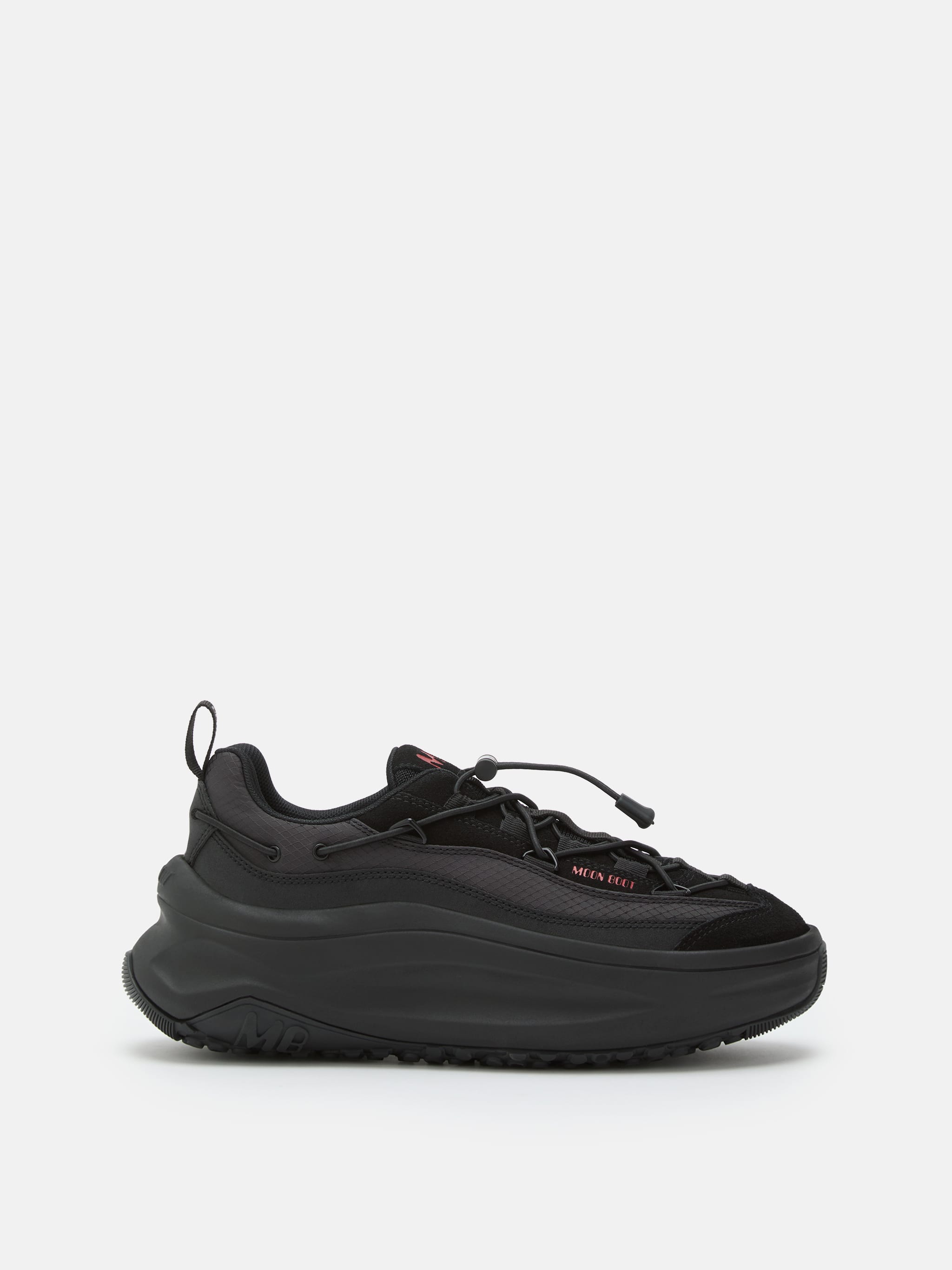 MOON247 XLACE BLACK SNEAKERS image number 0