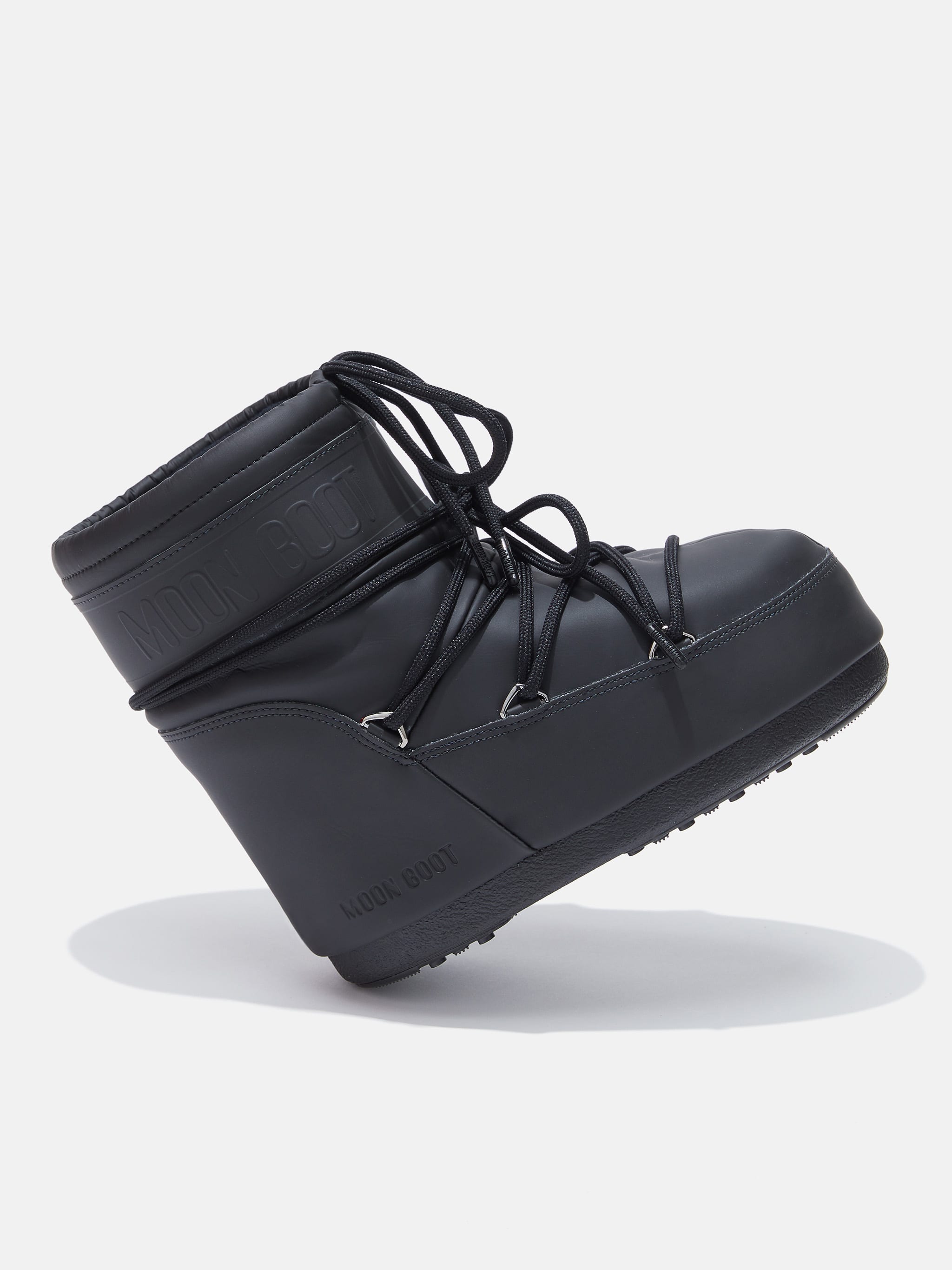 BOTAS ICON LOW BLACK DE GOMA image number 2