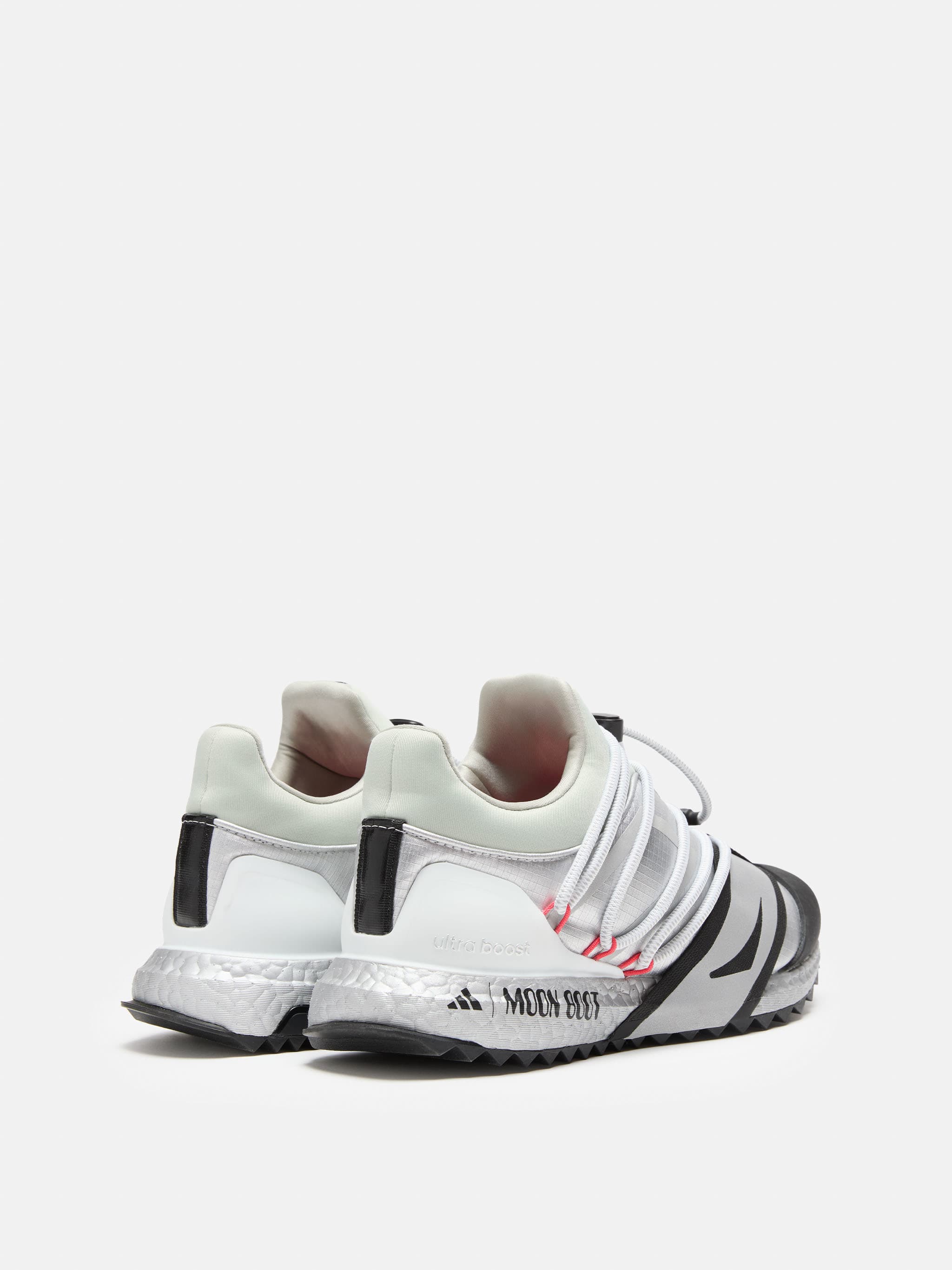ADIDAS X MOON BOOT MATTE SILVER ULTRABOOST 1.0 LOW-TOP SNEAKERS