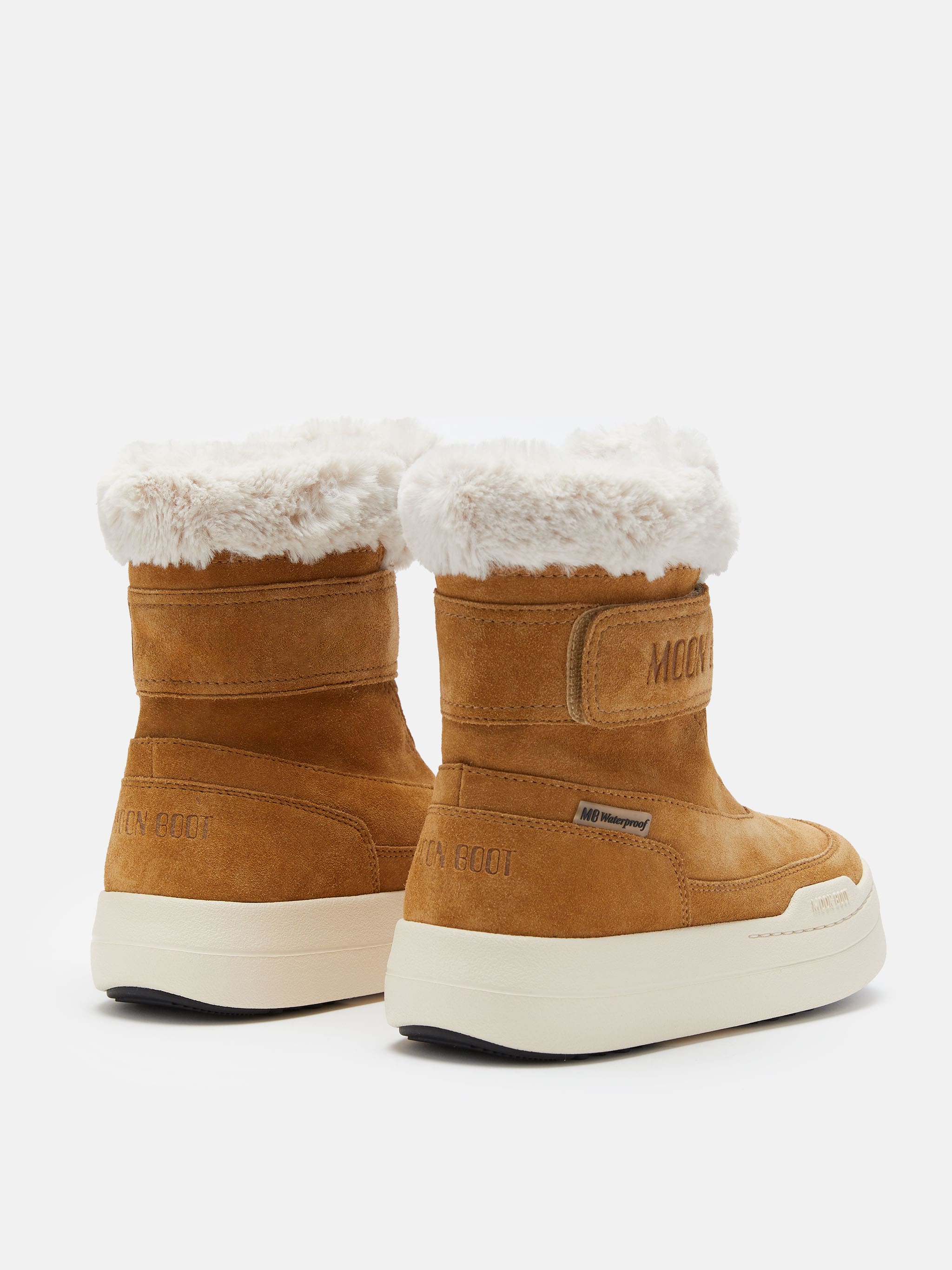 BOTTES PARK AVEC SANGLE EN DAIM MARRON ENFANT image number 1