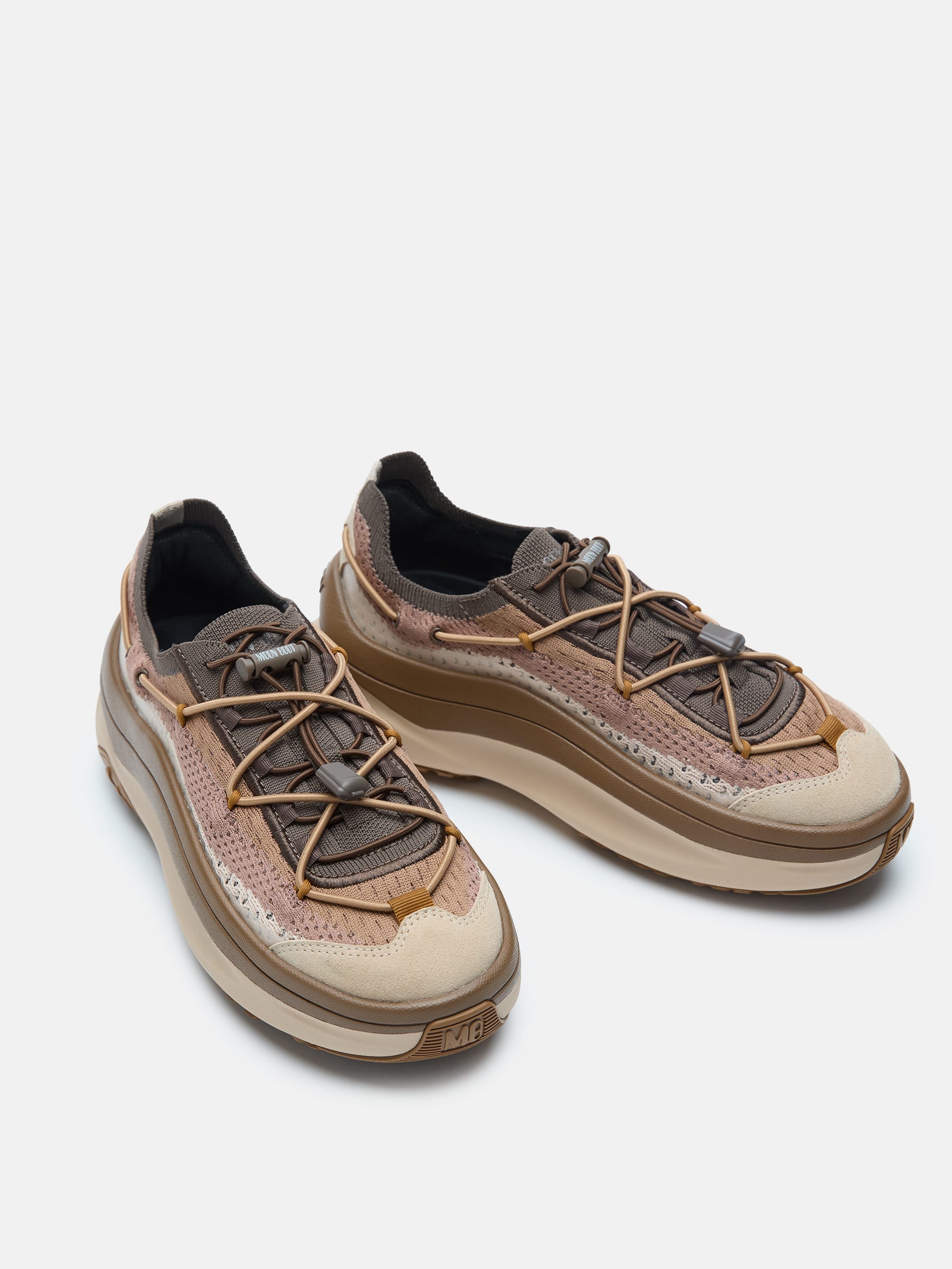 SNEAKER MOON247 XLACE MARRONE image number 3