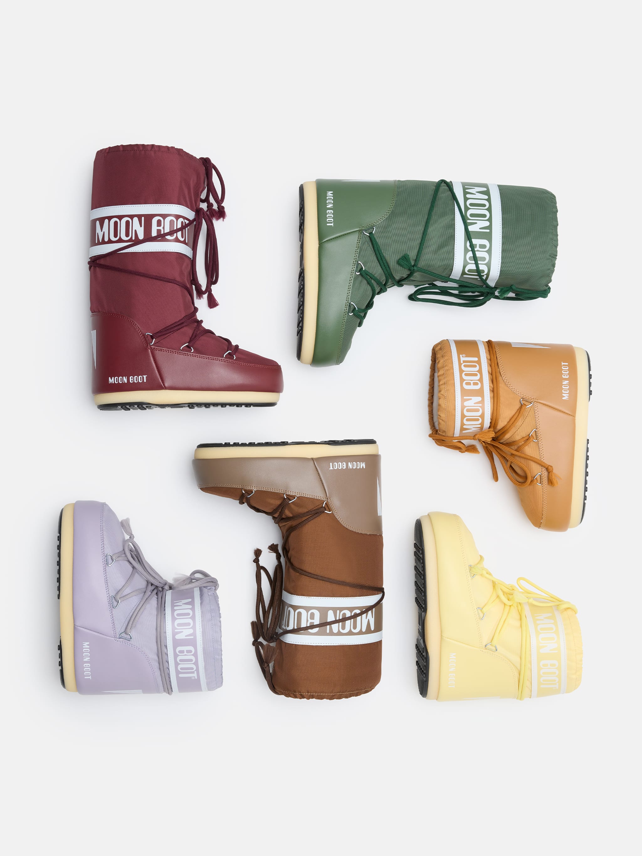 BOTTES ICON LOW EN NYLON LILAS image number 5