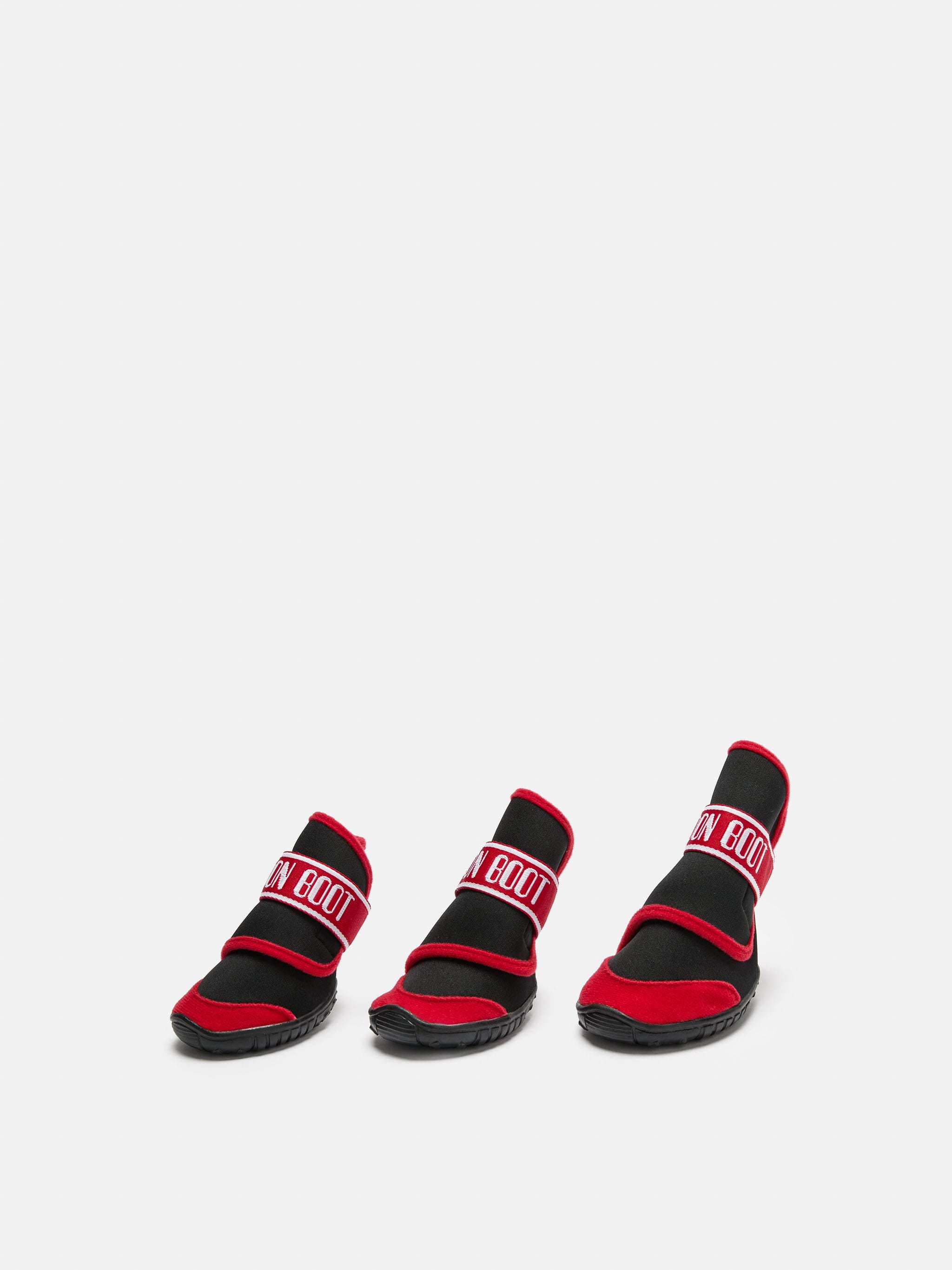 BOTTINES POUR CHIEN MOON BOOT X POLDO DOG COUTURE ROUGES image number 4