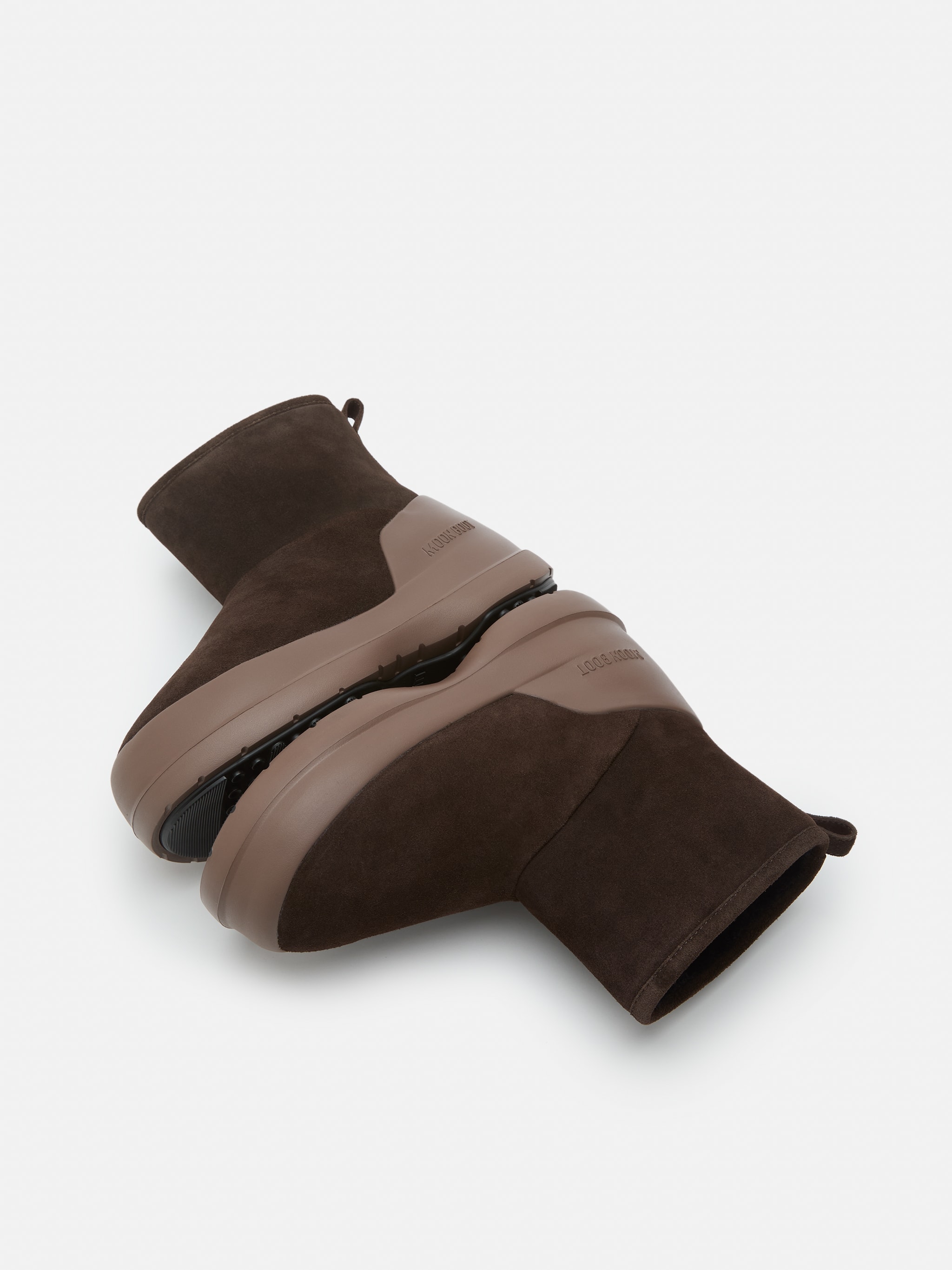 BOTTES MI-HAUTES MEZZALUNA MARRON FONC&Eacute; image number 3