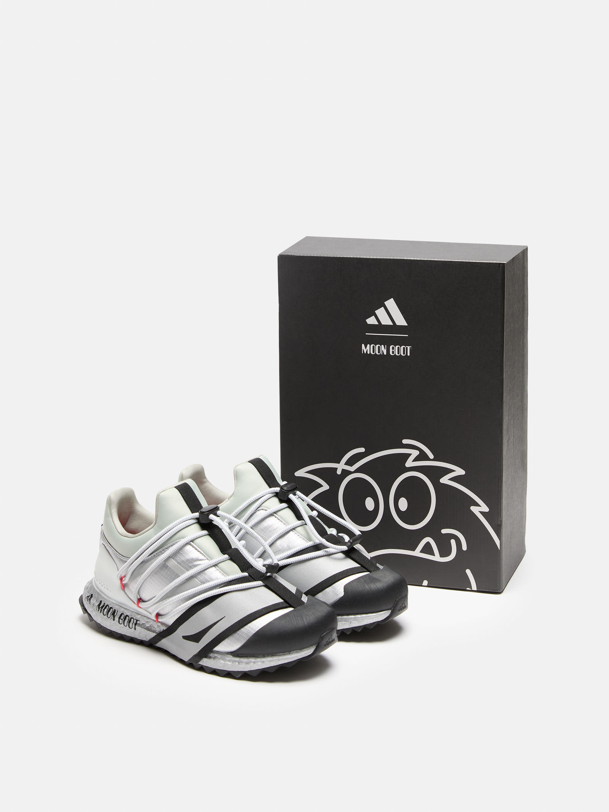 SNEAKER ULTRABOOST 1.0 LOW ARGENTO OPACO ADIDAS X MOON BOOT image number 4