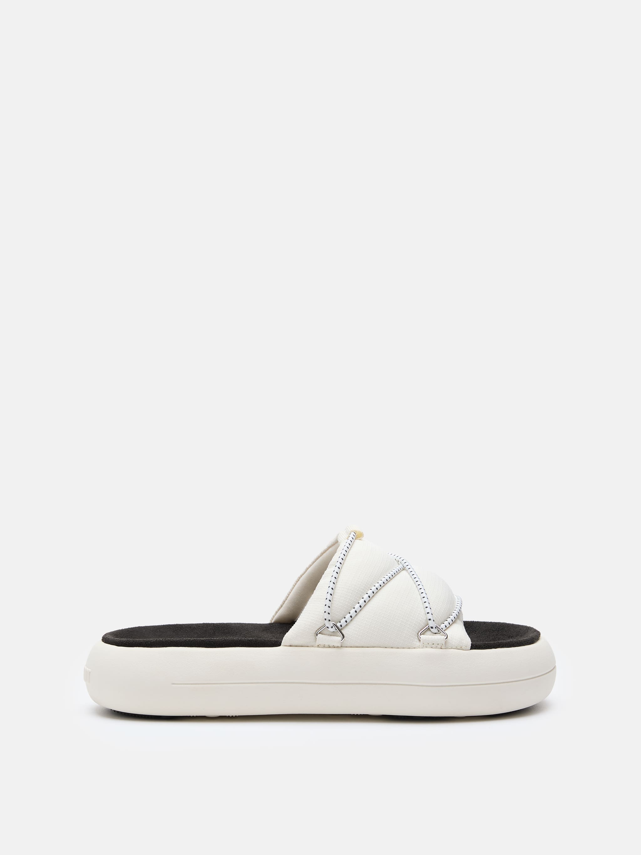 ICON SLIDE PANTOLETTEN IN WEISS