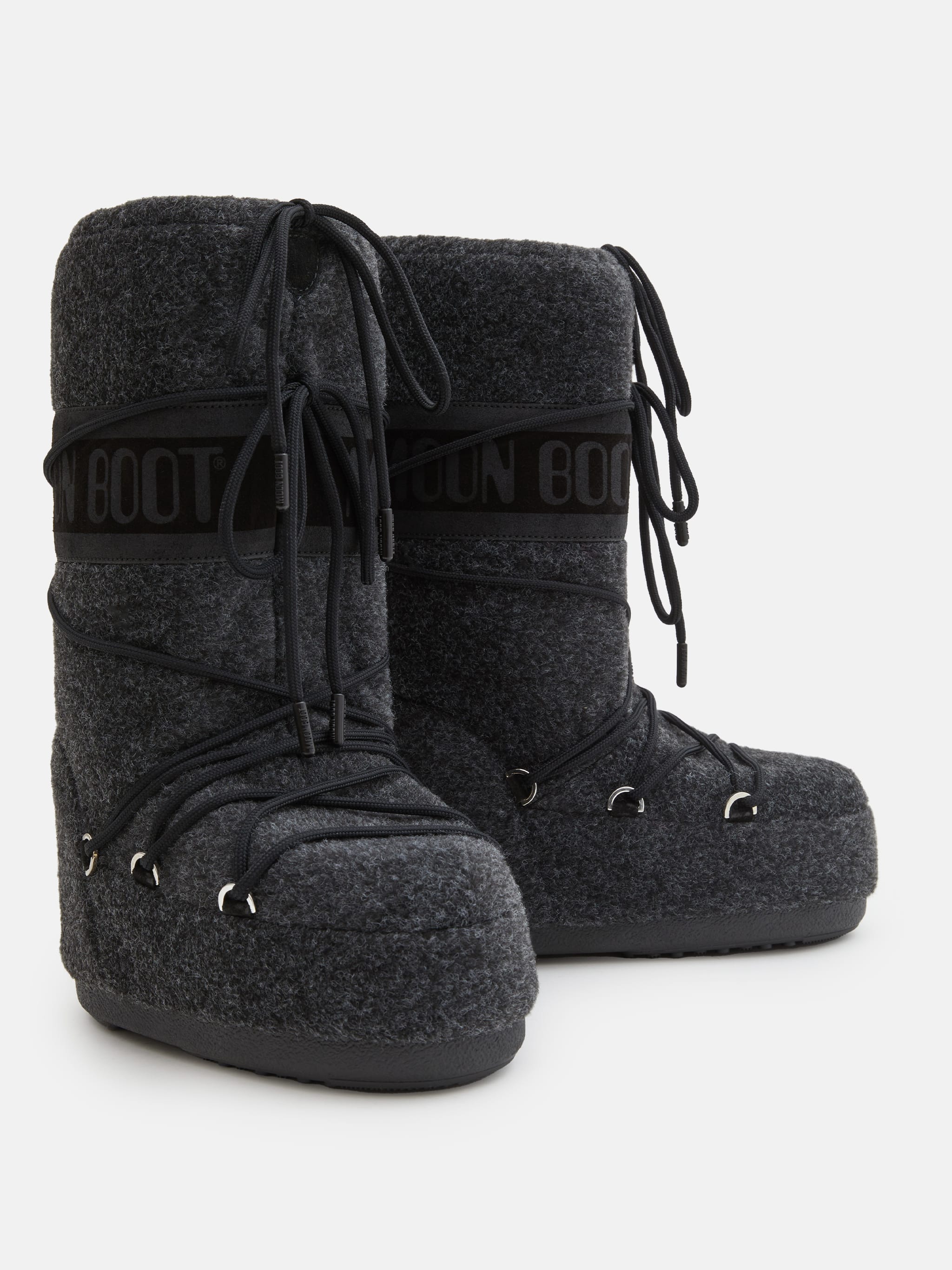 ICON BLACK FELT BOOTS image number 3