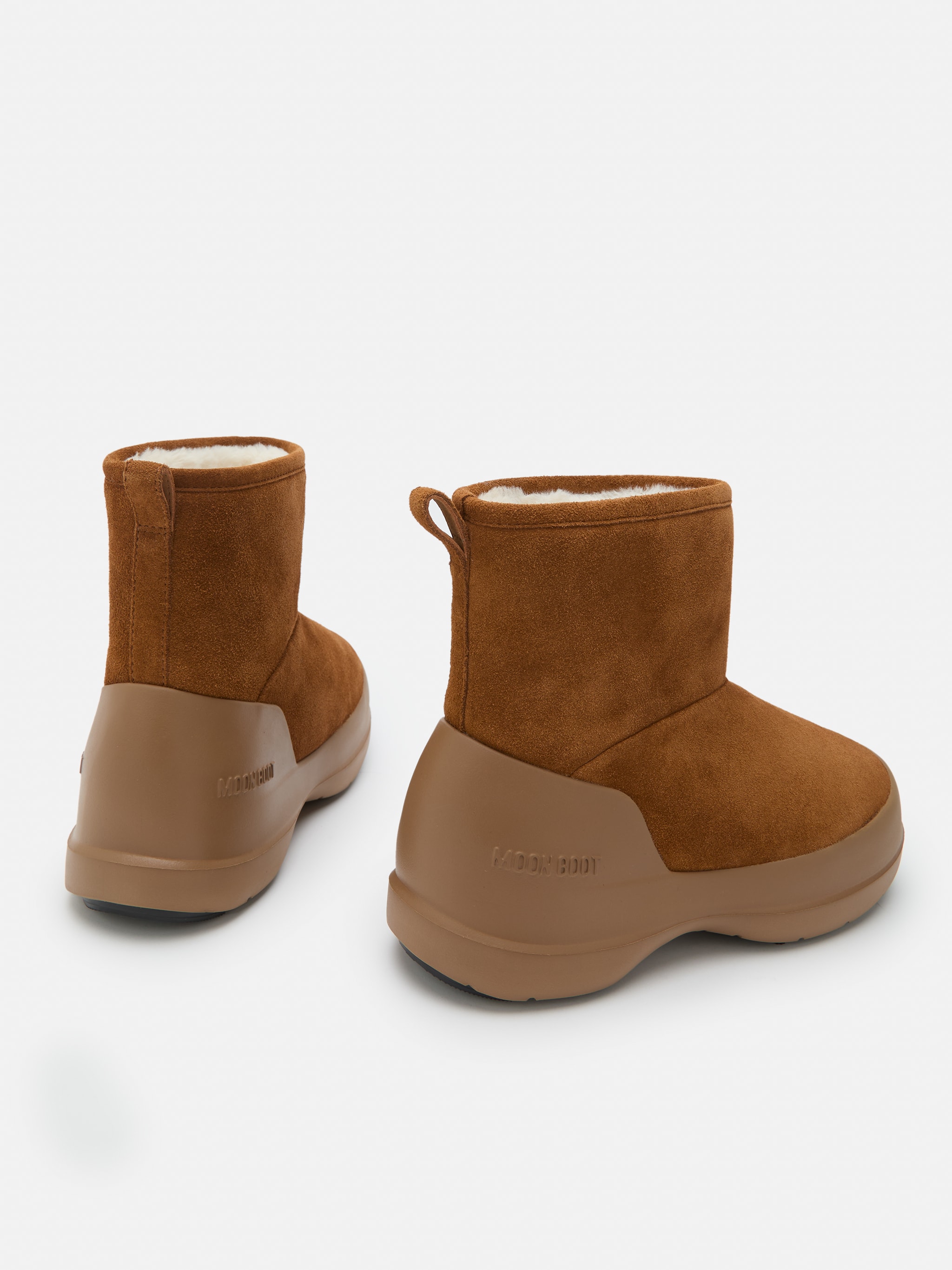 BOTAS MEZZALUNA MID CAÑA MARRONES image number 3