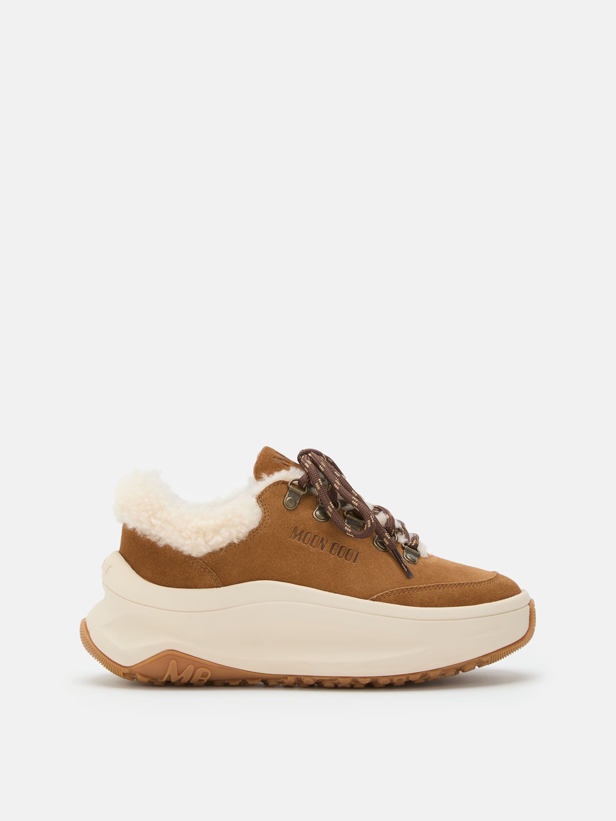 ZAPATILLAS MOON247 CITY SHEARLING MARRONES