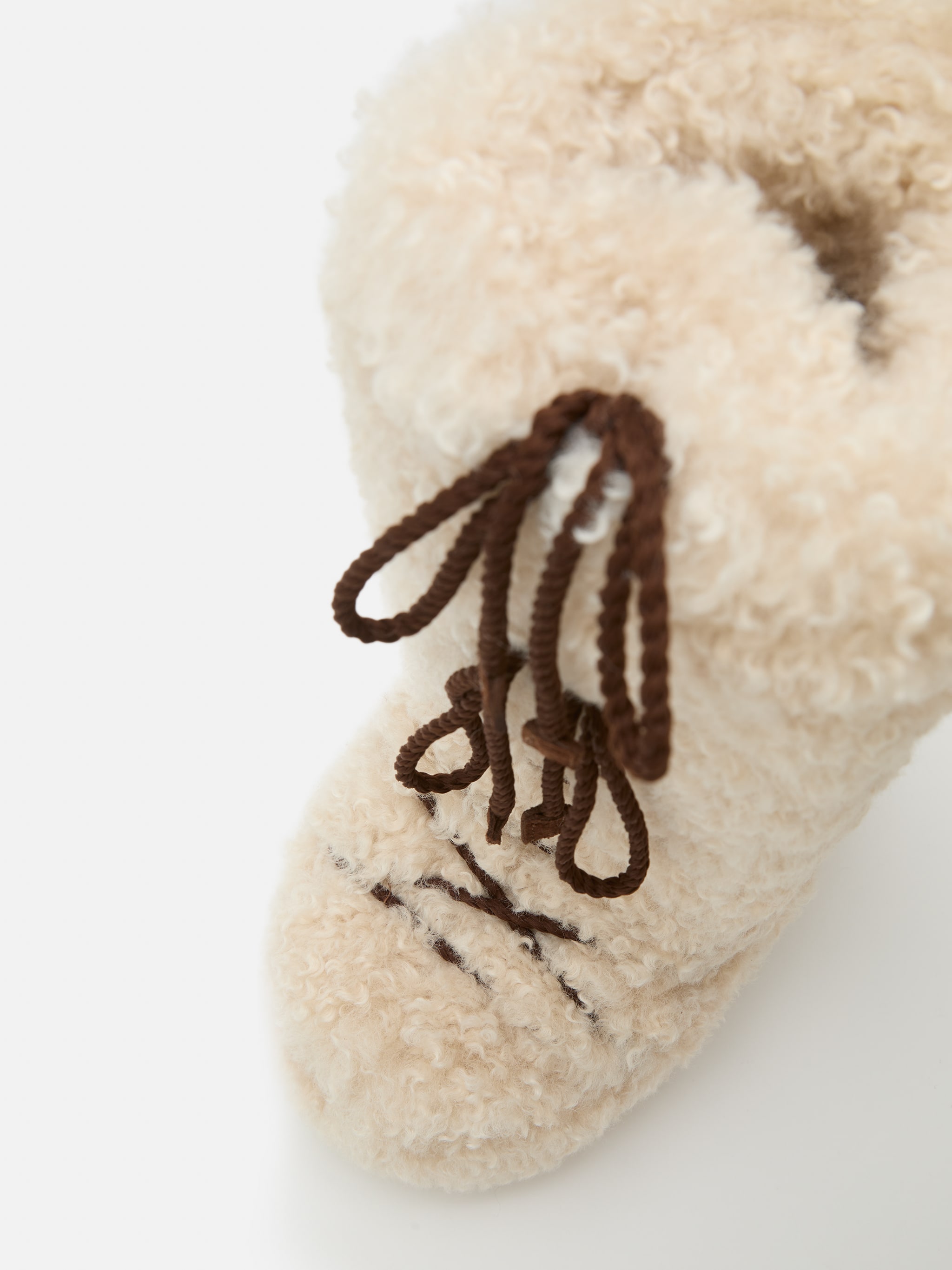 ICON ECRU CURLY EXTRA BOOTS image number 2