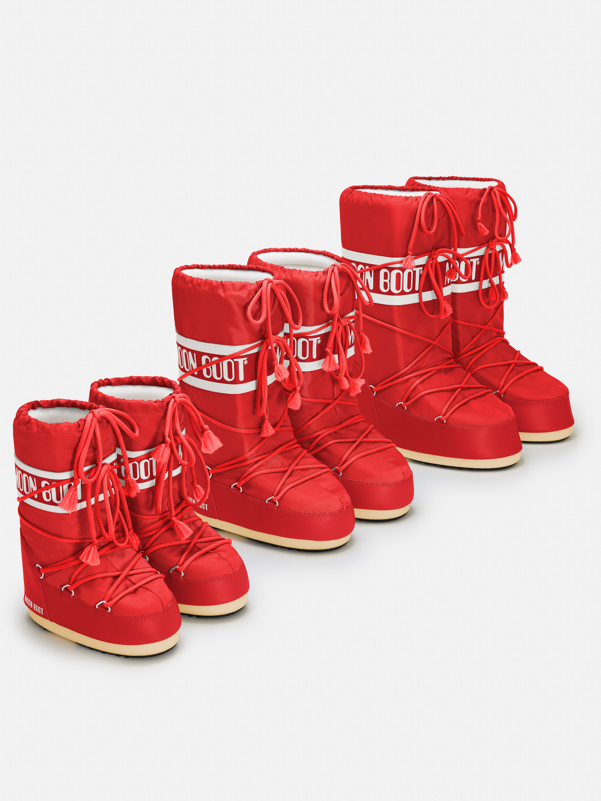 STIVALE ICON ROSSO IN NYLON image number 4