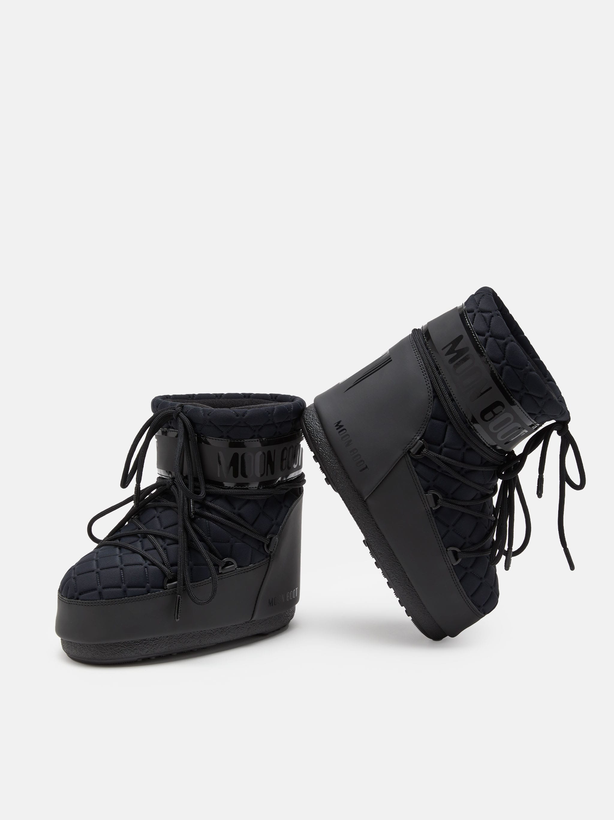 BOTTES ICON LOW MATELASSÉES NOIR image number 3