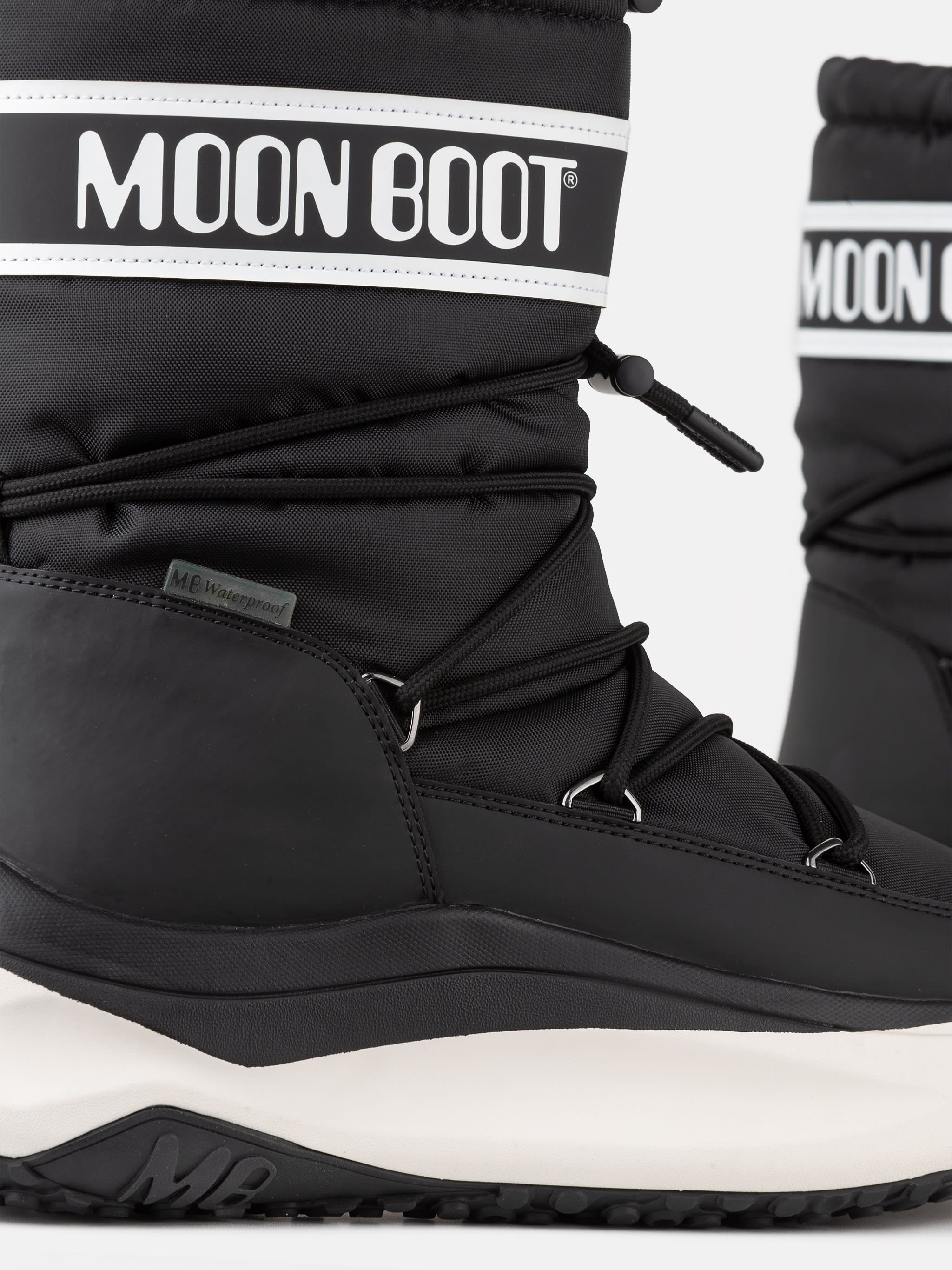 MOON247 SCHWARZE POLAR STIEFEL image number 2
