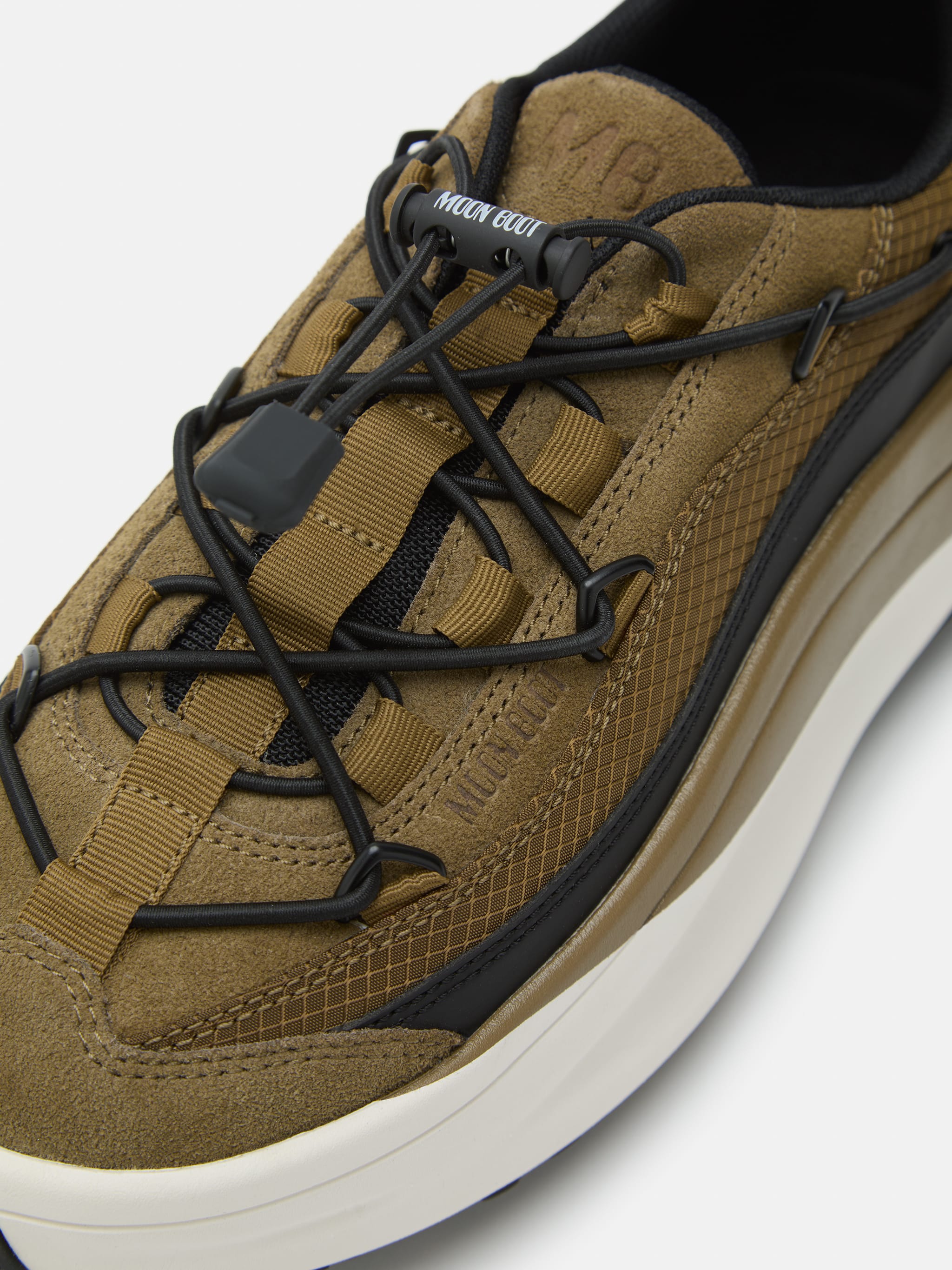 MOON247 XLACE KHAKIFARBENE SNEAKERS image number 2