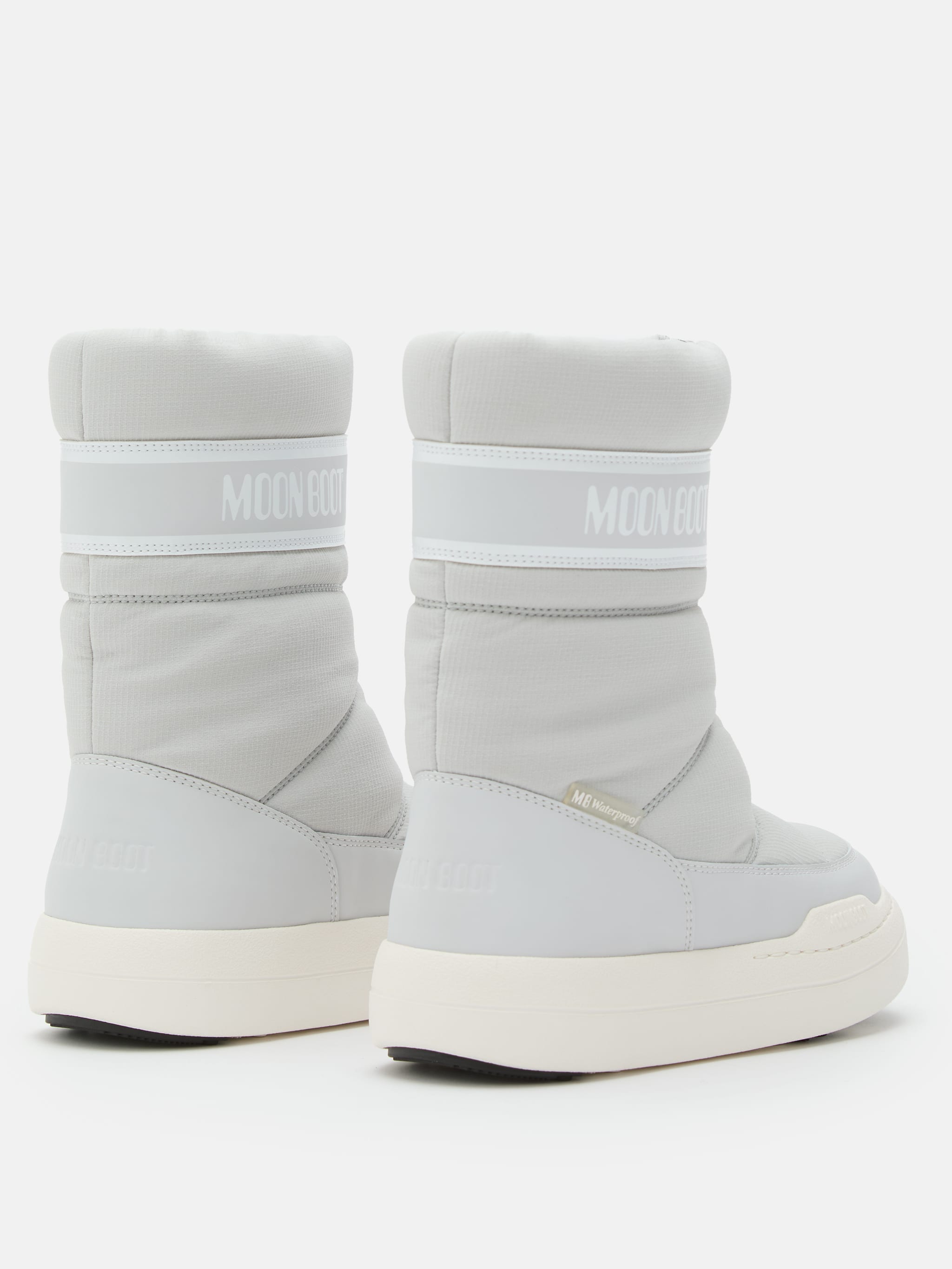 JUNIOR PARK GREY ZIP HIGH BOOTS