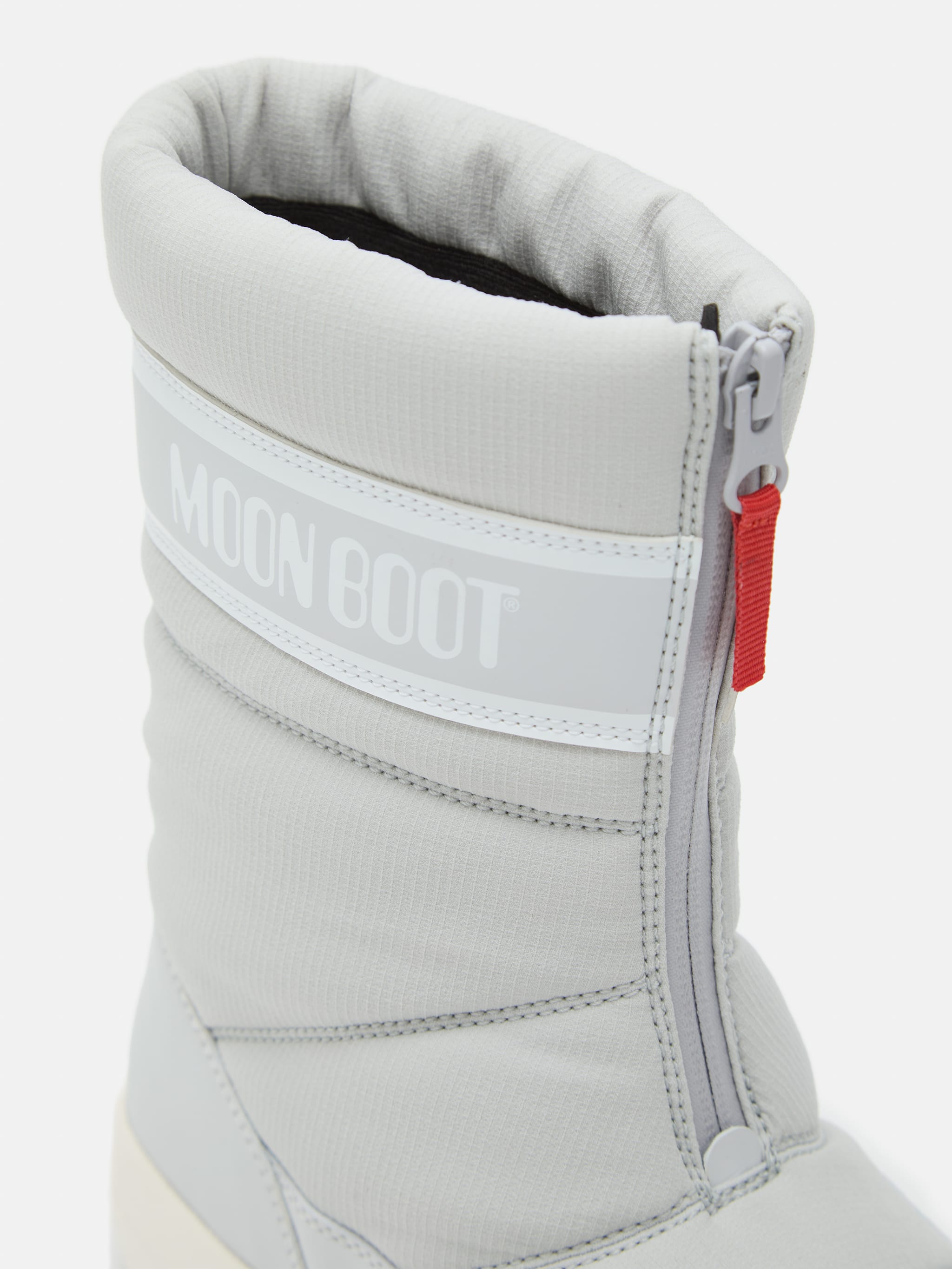 JUNIOR PARK GREY ZIP HIGH BOOTS image number 2