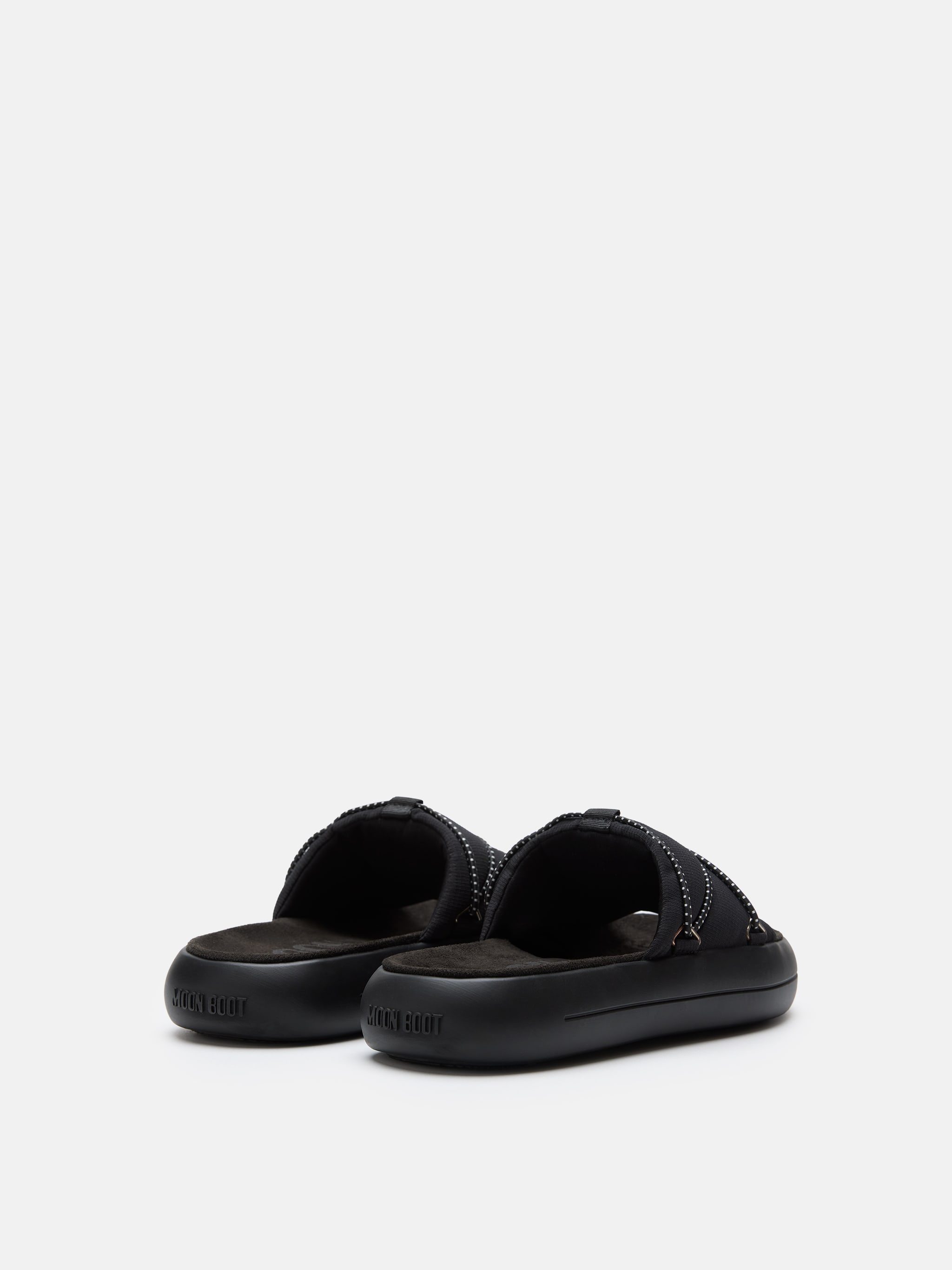 ICON SLIDE PANTOLETTEN IN SCHWARZ
