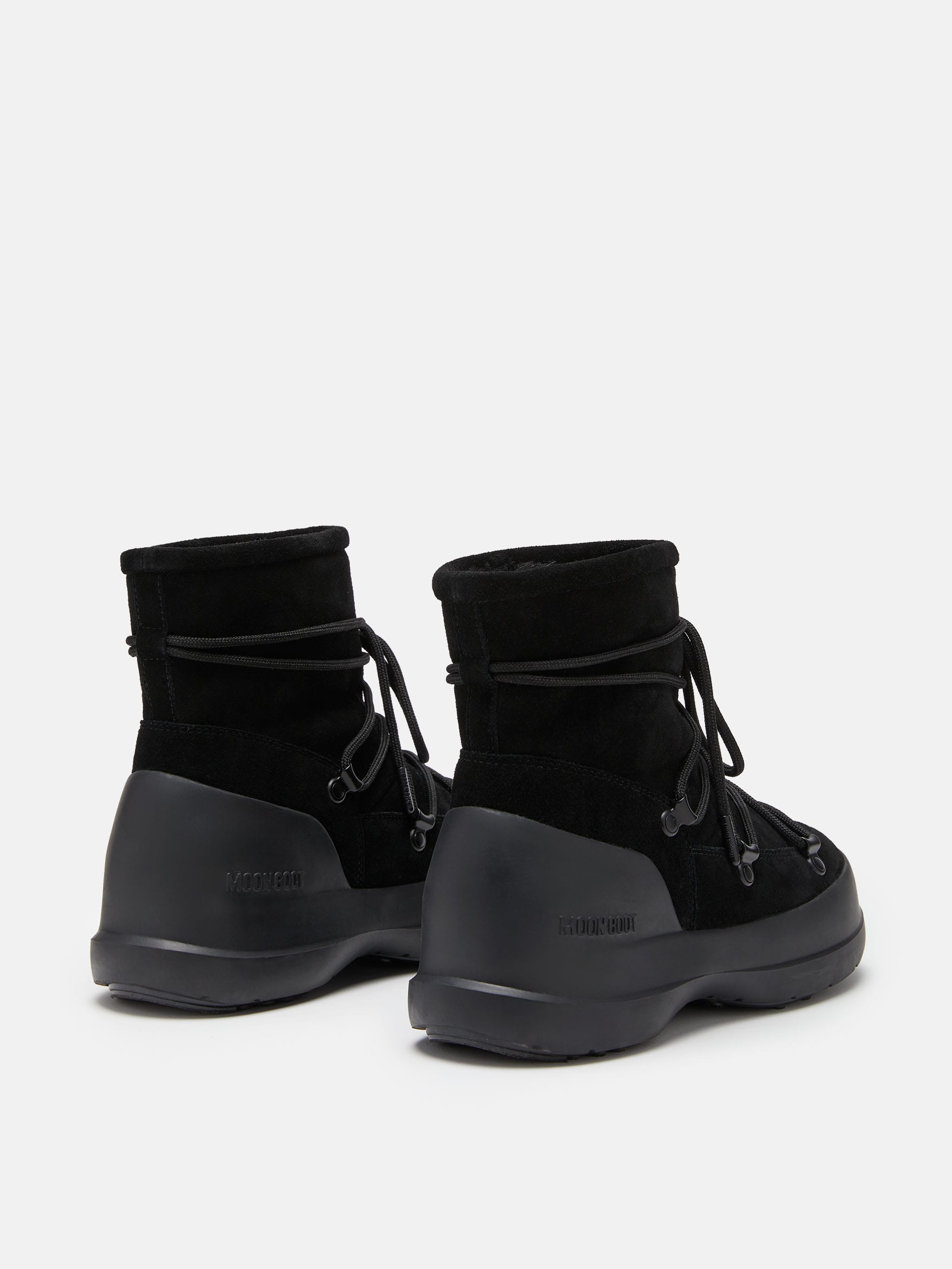 LUNA BLACK SUEDE BOOTS | Moon Boot®