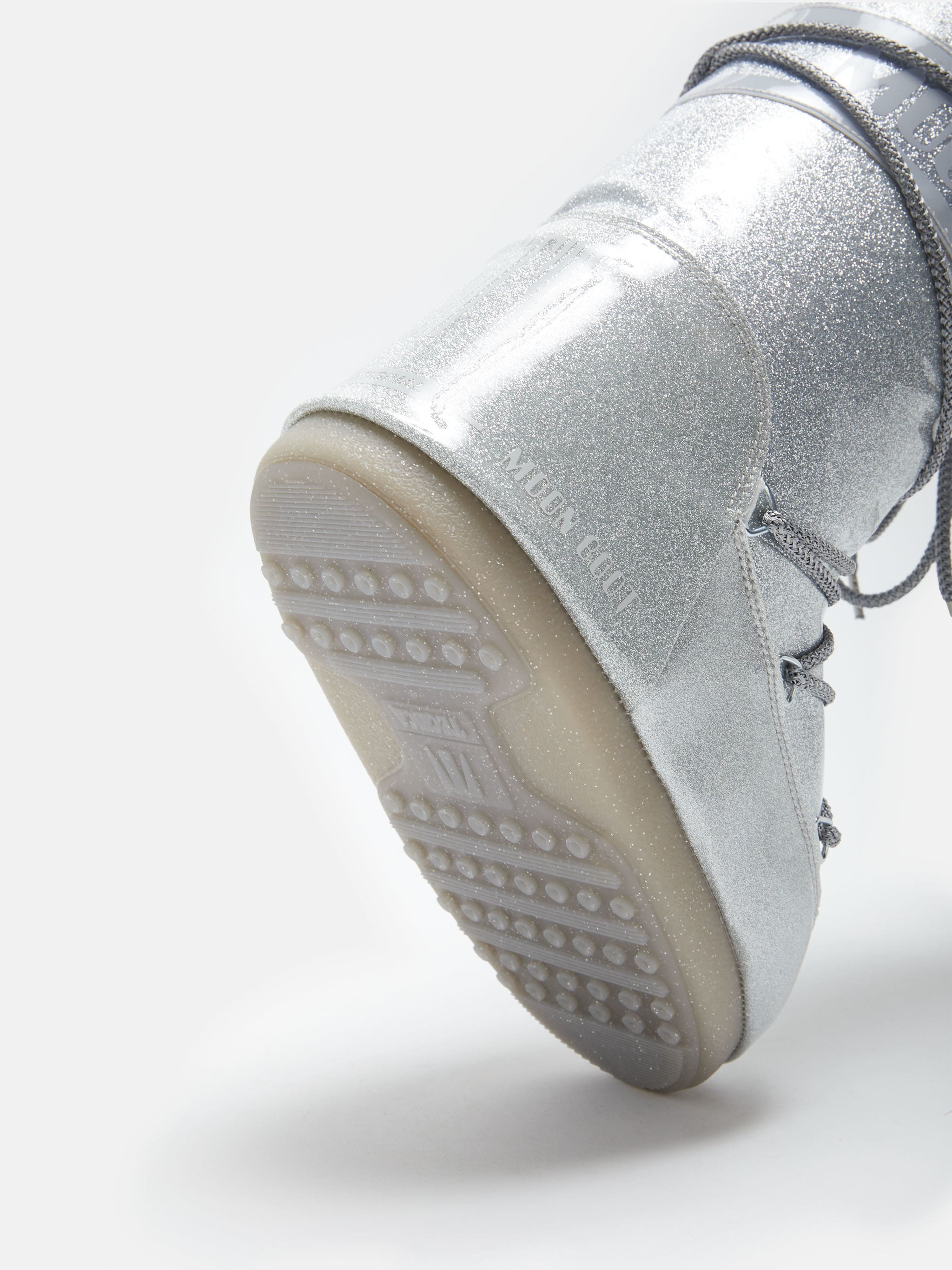 ICON GLITTER STIEFEL SILBER image number 2