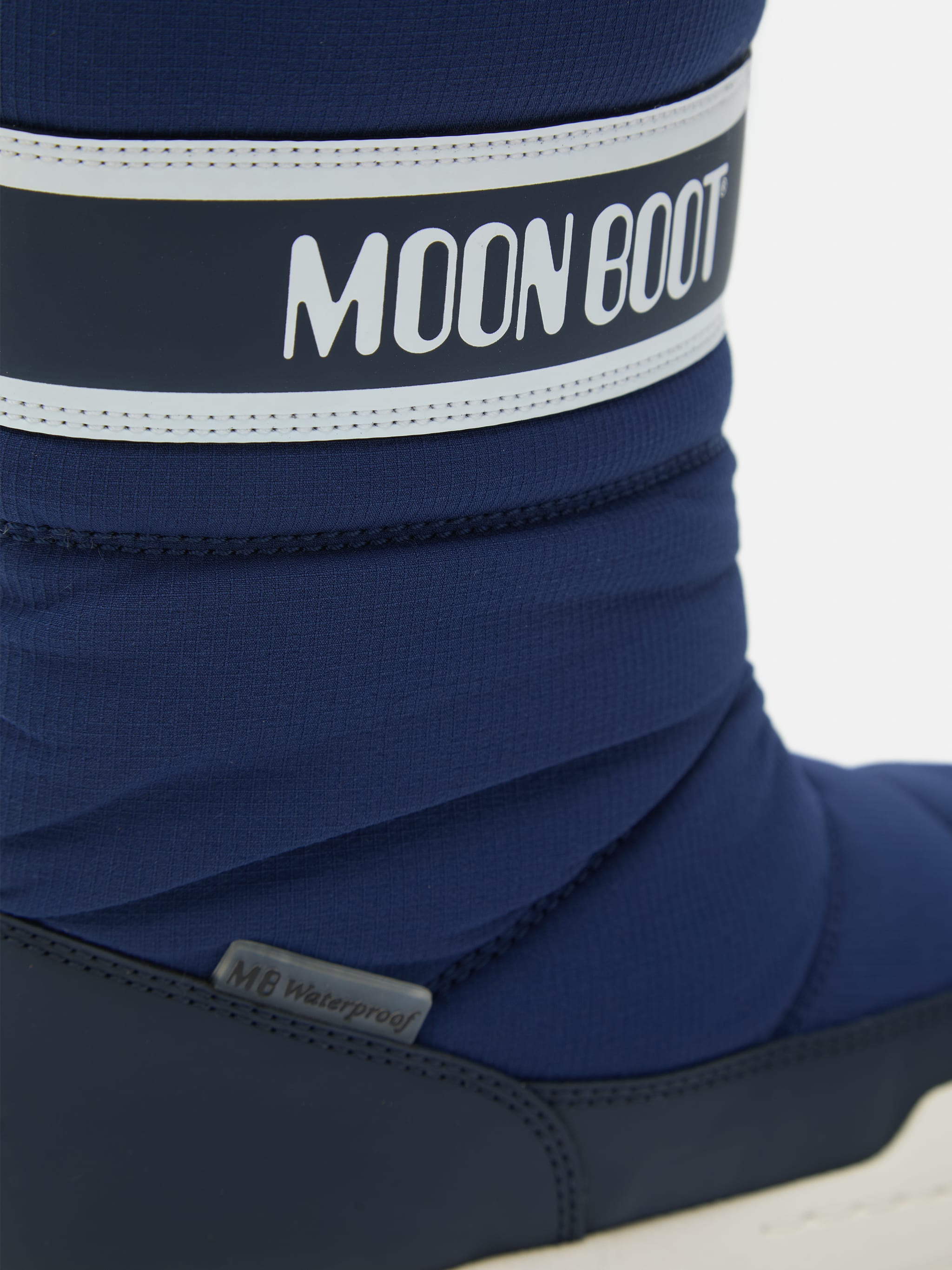 BOTTES HAUTES ZIPPÉES JUNIOR PARK BLEU MARINE image number 2