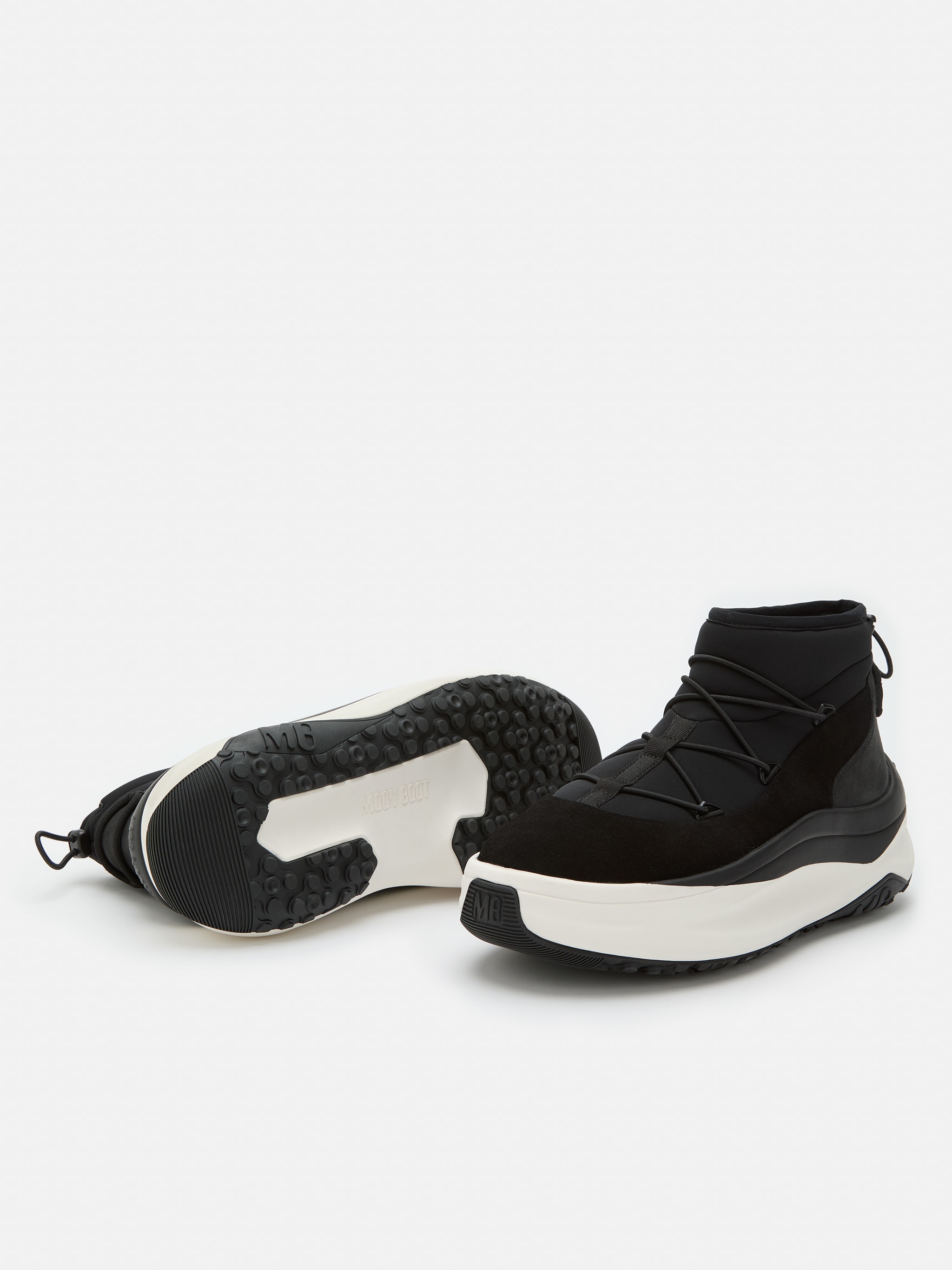 MOON247 SCHWARZE SLIP-ON SNEAKERS image number 3