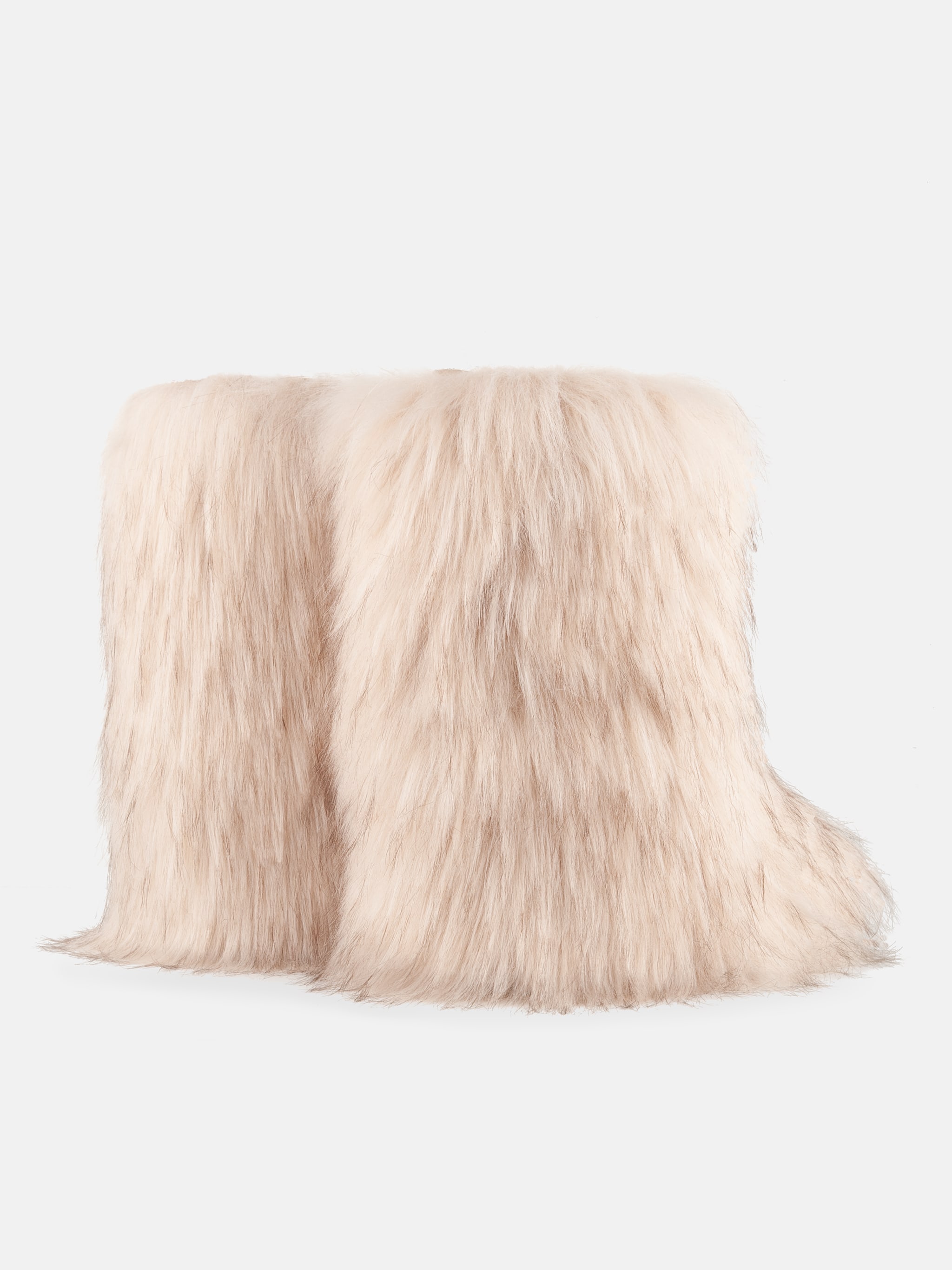 Jacquemus + Moon Boot ICON YETI MID STIEFEL IN CREME