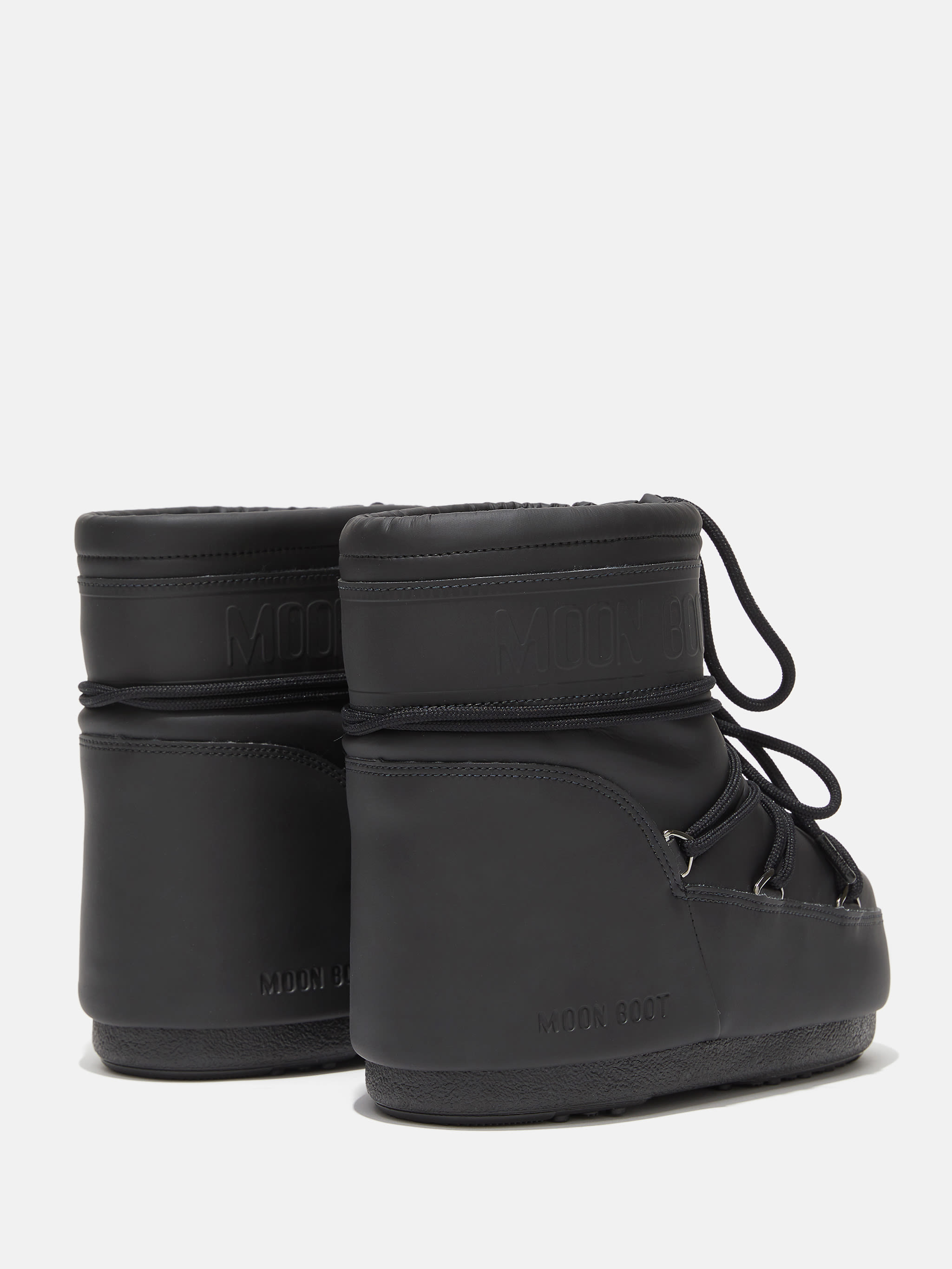 ICON LOW RUBBER STIEFEL SCHWARZ image number 1