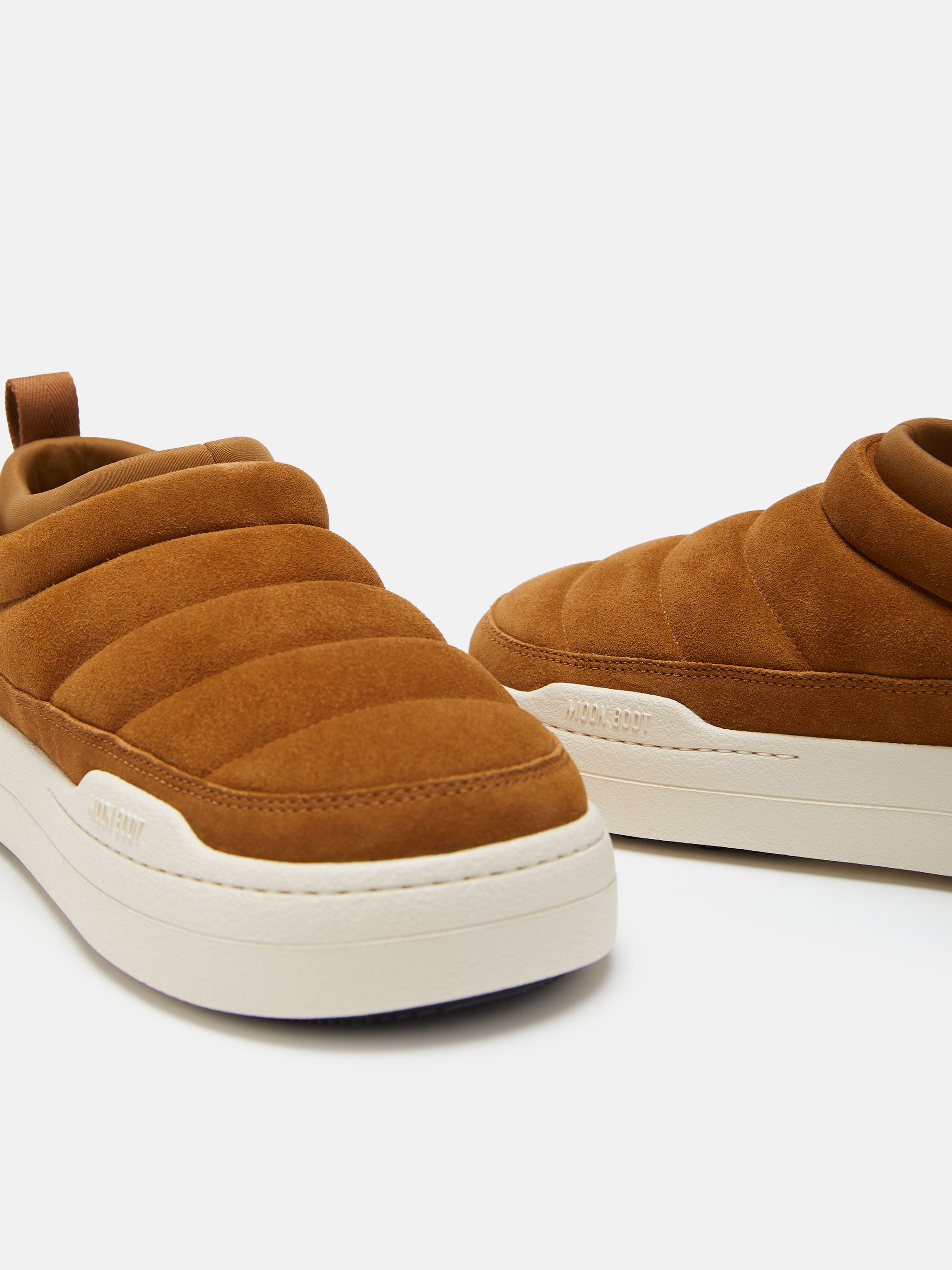 PARK SNEAKER SOFT MARRONE IN PELLE SCAMOSCIATA image number 2