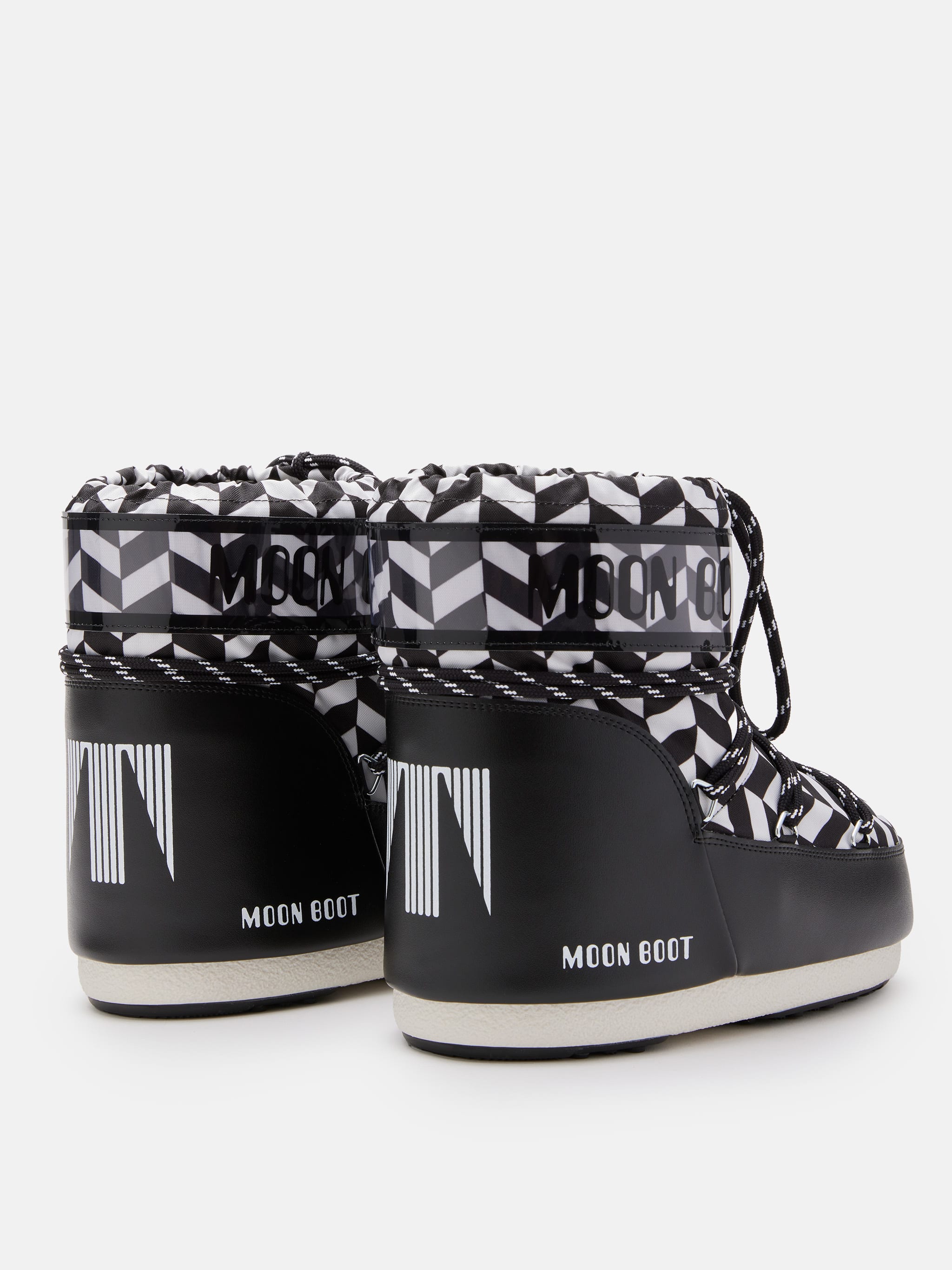 ICON LOW OPTICAL-PRINT BLACK BOOTS image number 1