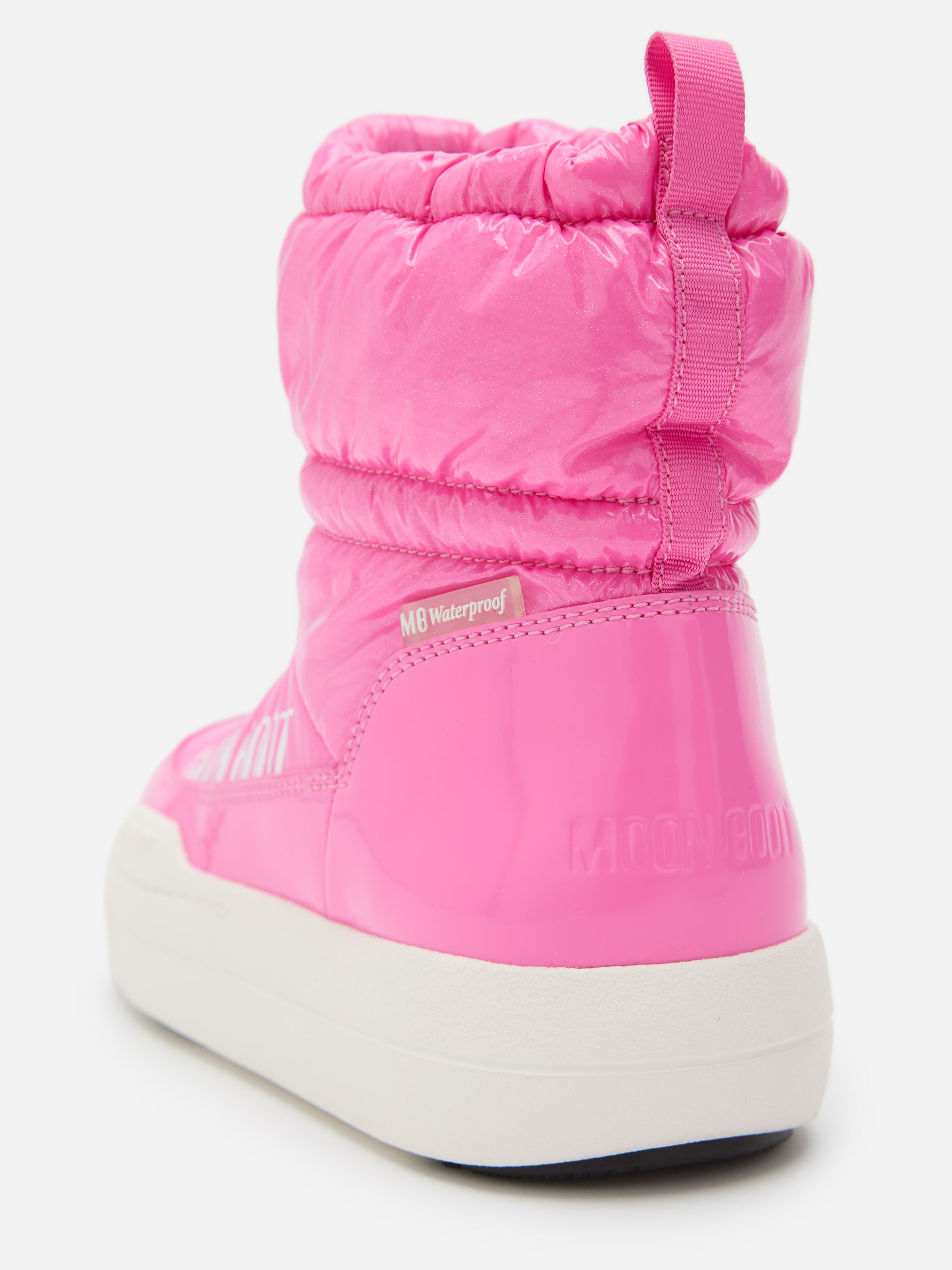 BOTAS JUNIOR PARK TUBE DE MEDIA CA&Ntilde;A BRILLO ROSA image number 2