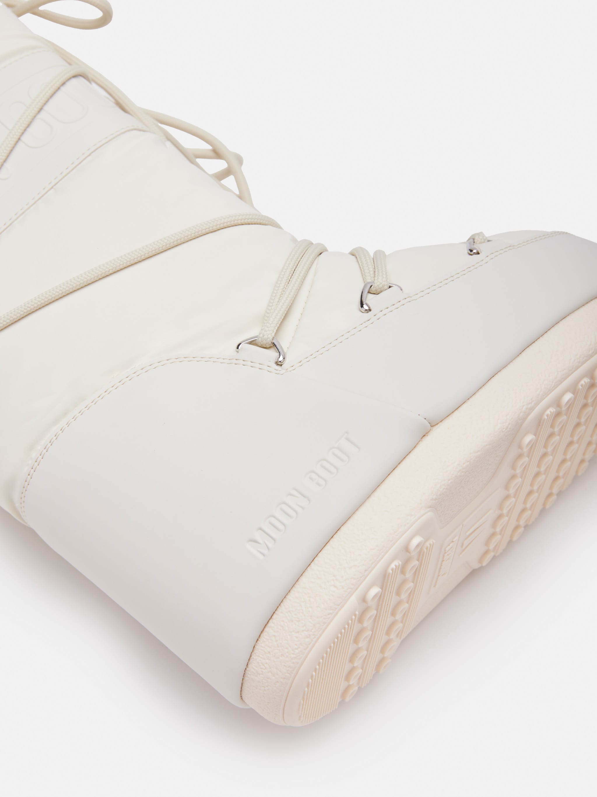 BOTTES ICON EN CAOUTCHOUC CRÈME image number 2