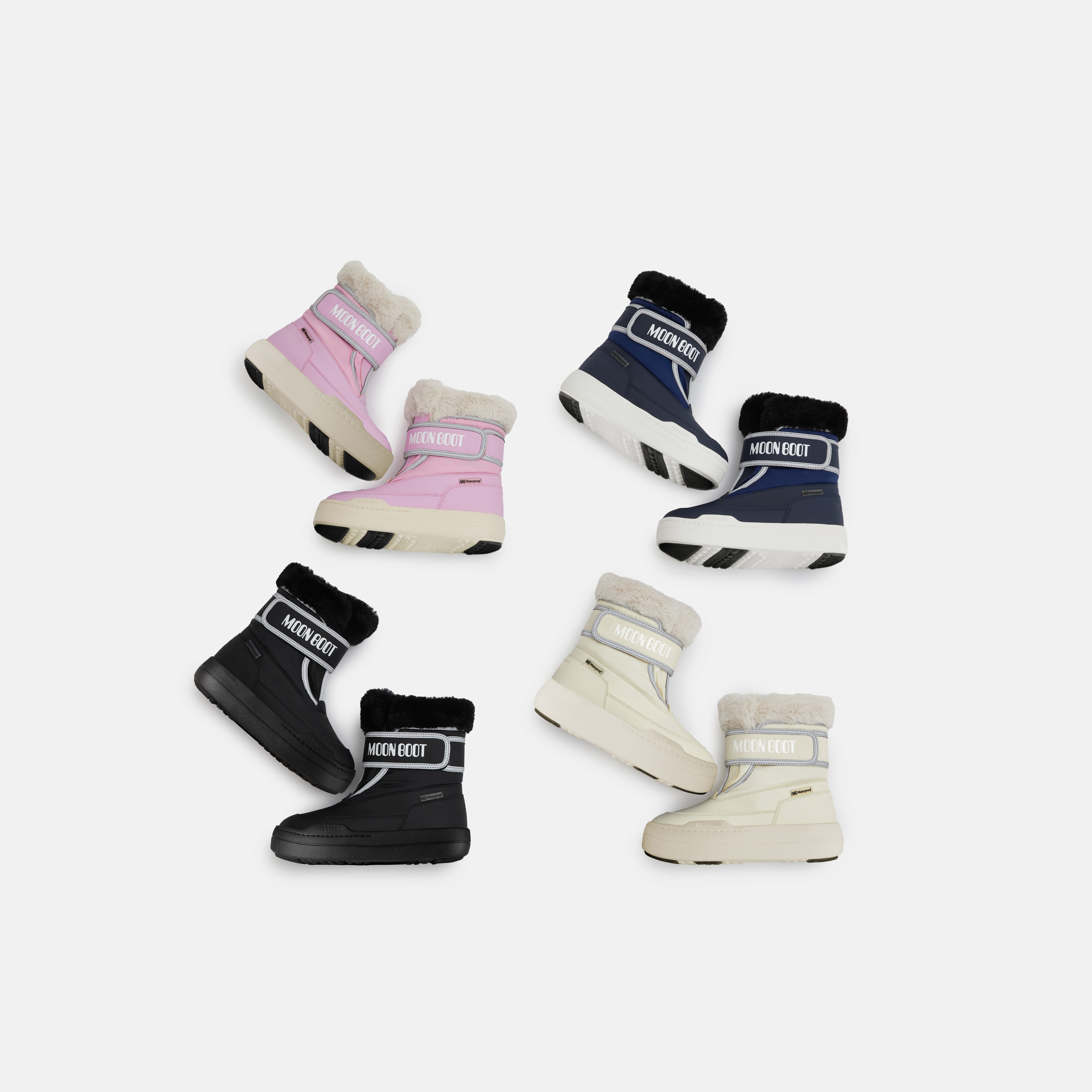 JUNIOR PARK STRAP STIEFEL CREME image number 4