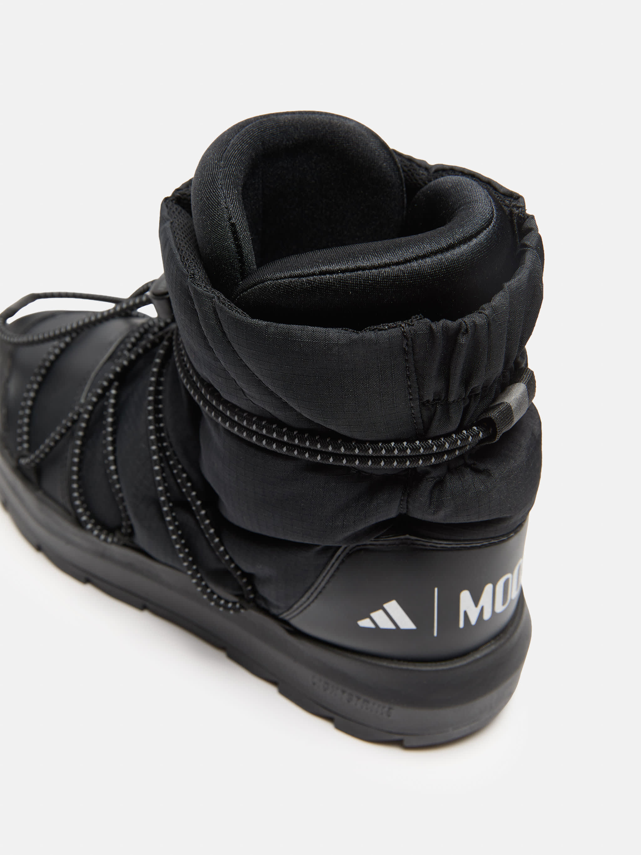 ADIDAS X MOON BOOT ACE MID-TOP-SNEAKERS IN SCHWARZ image number 3