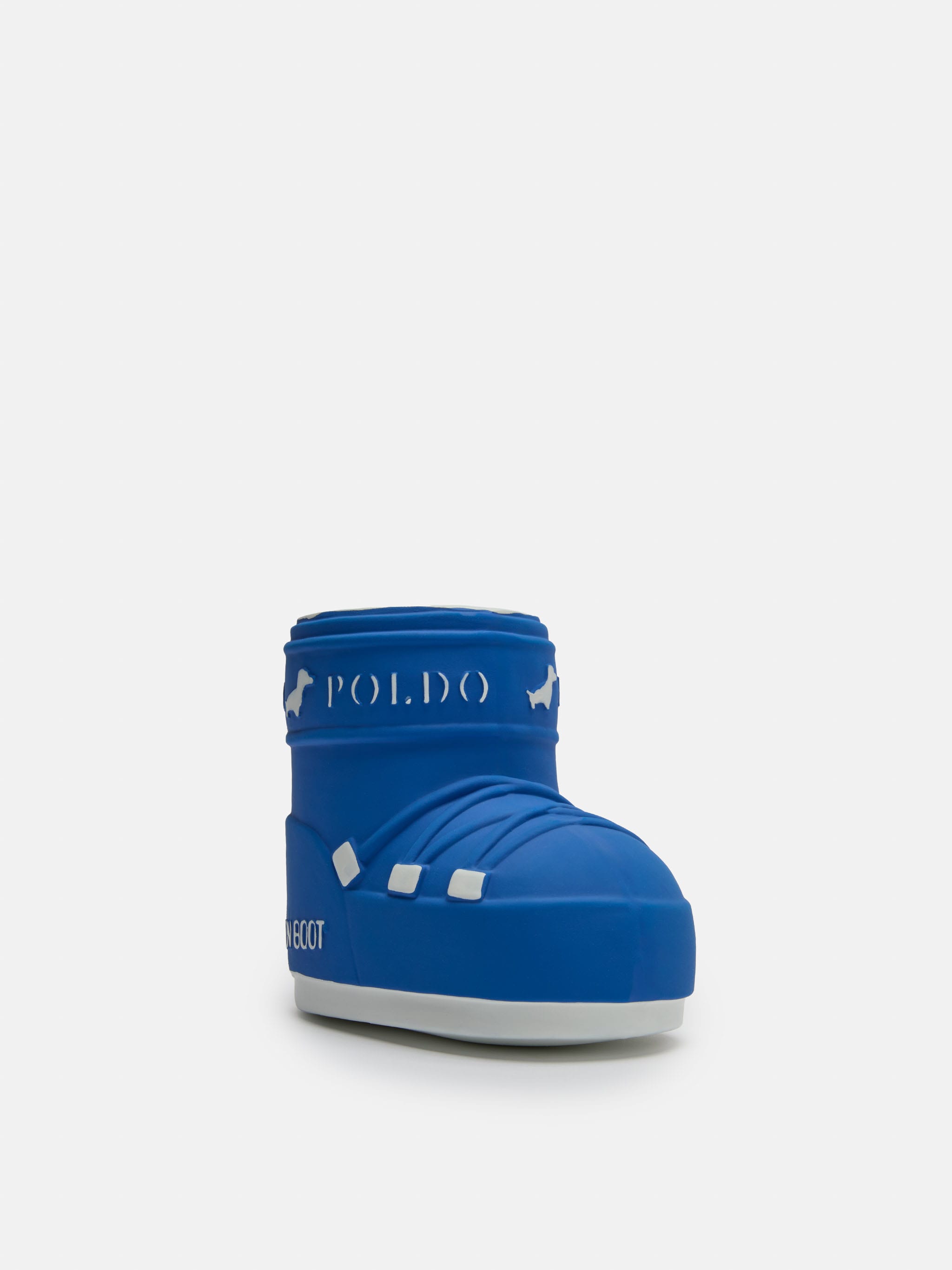 MOON BOOT X POLDO DOG COUTURE GIOCATTOLO BLU CON SQUEAK PER CANI