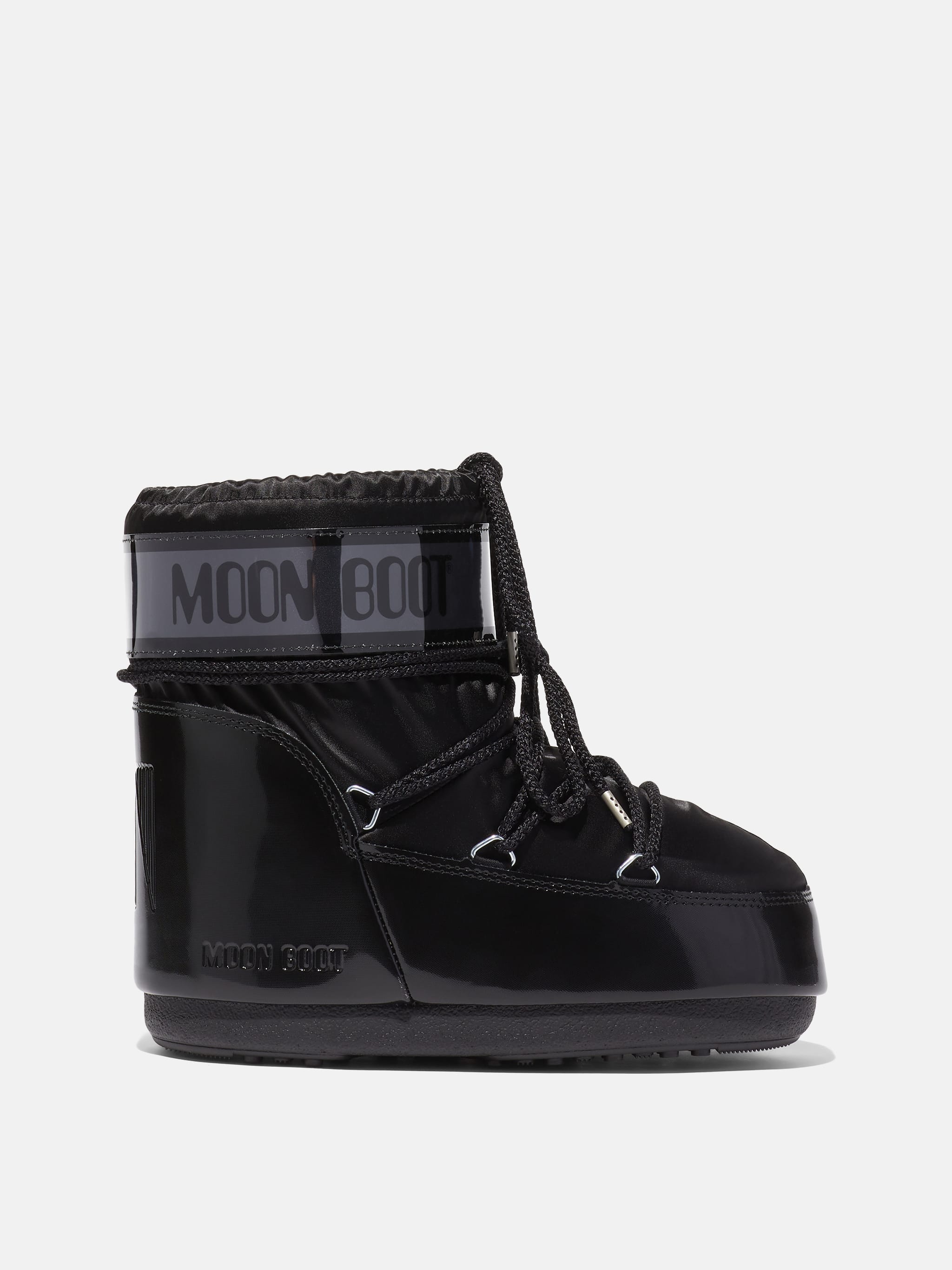 STIVALE ICON LOW GLANCE NERO IN RASO