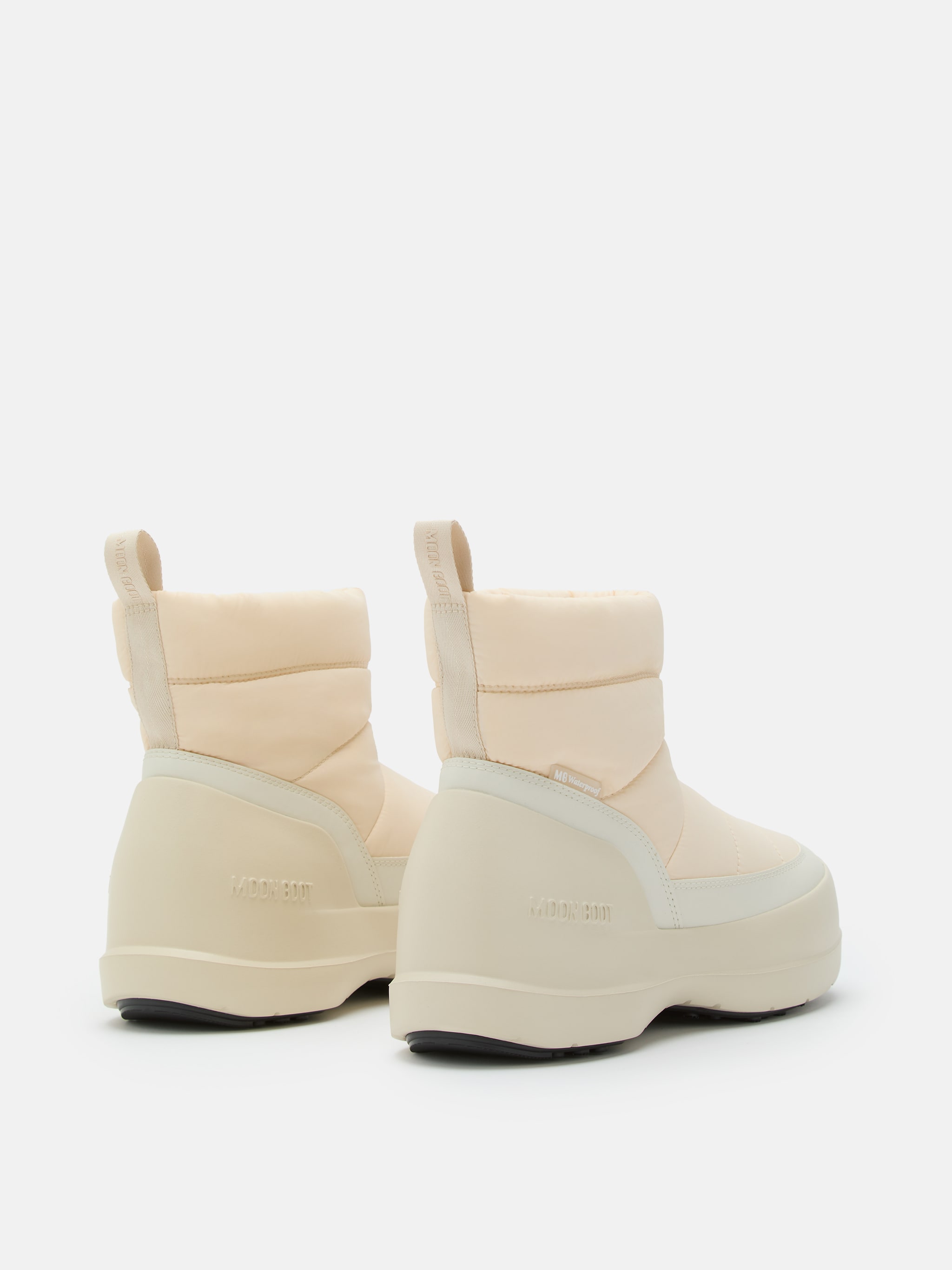 MEZZALUNA PUFFY CREMEFARBENE PUFFY STIEFEL