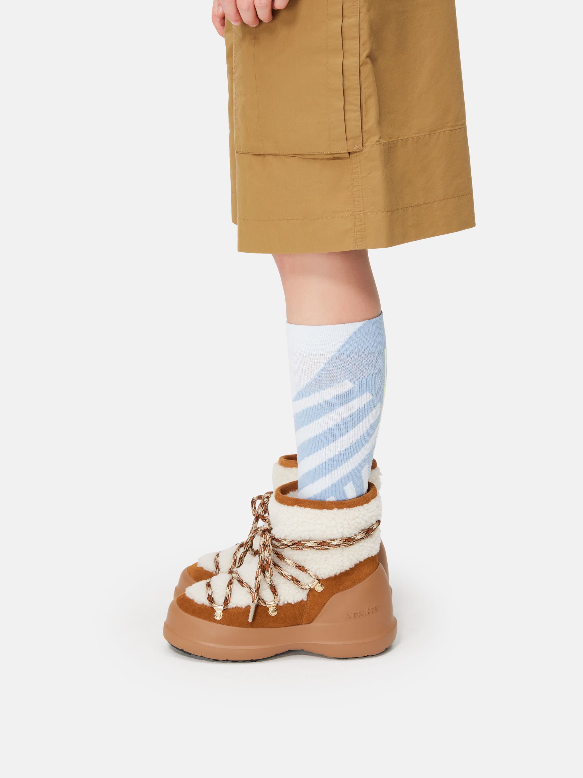 BOTAS LUNA MARRÓN DE LANA image number 4