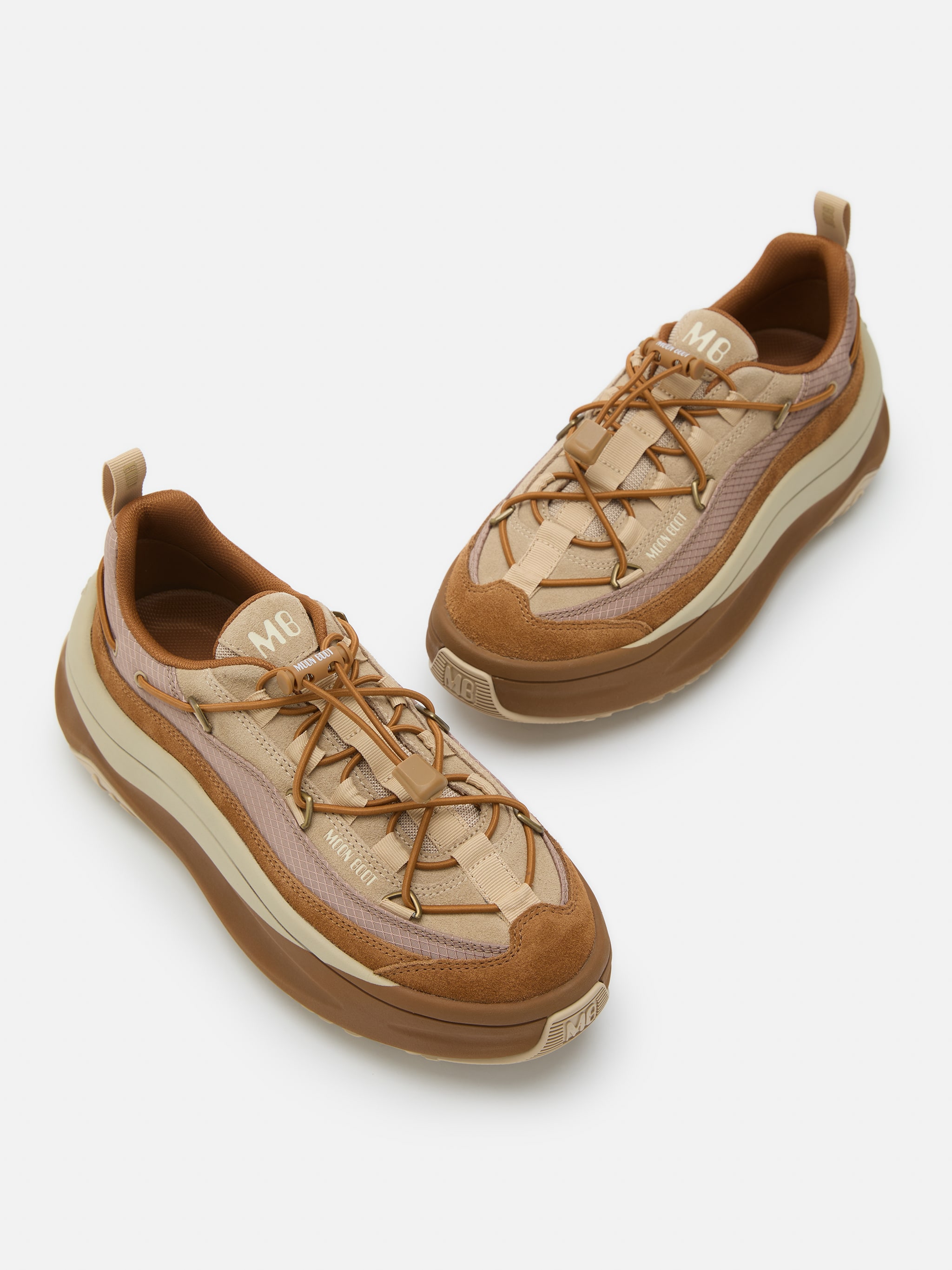 SNEAKER MOON247 XLACE MARRONE image number 3