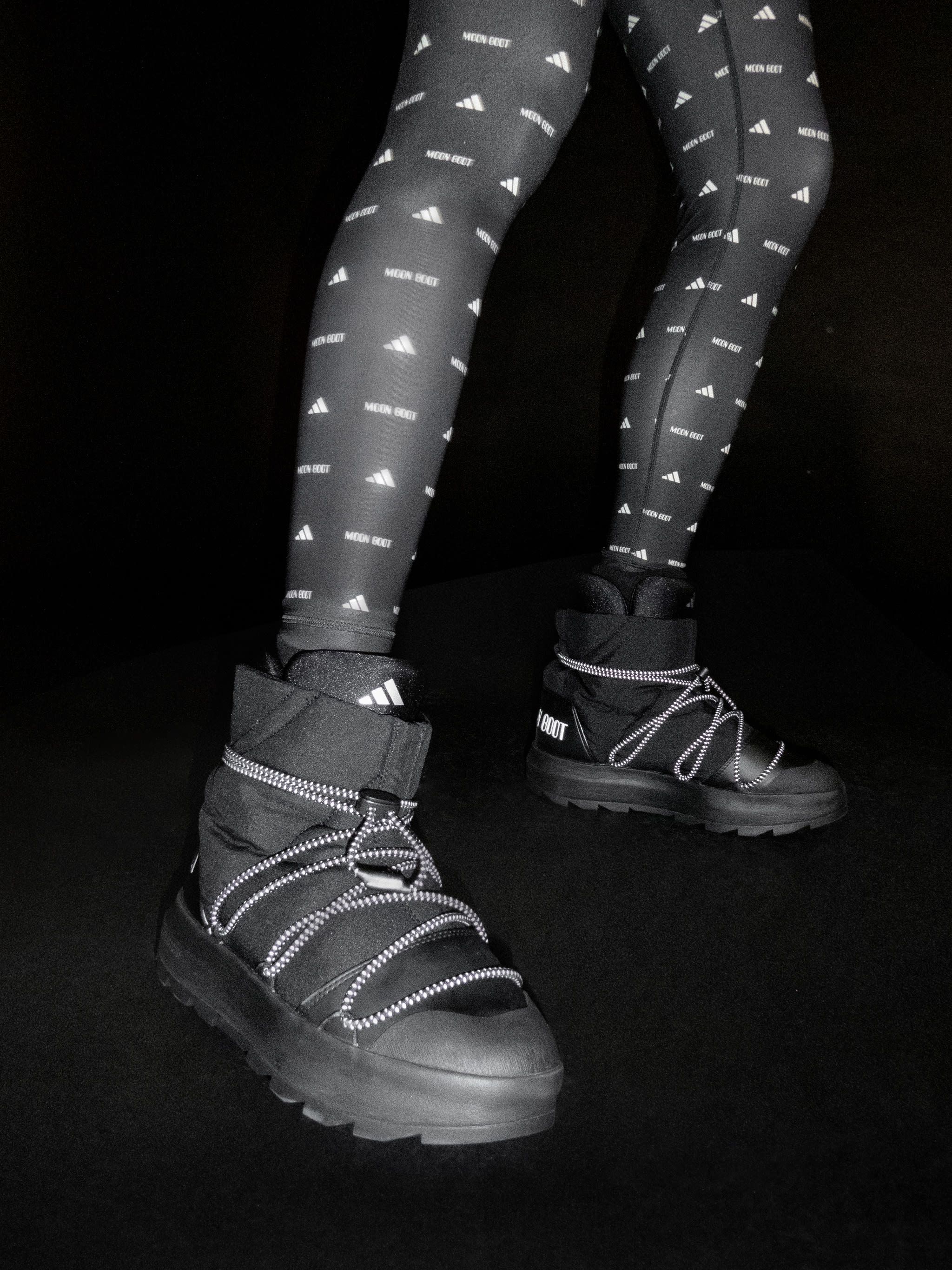 SNEAKER ACE MID NERA ADIDAS X MOON BOOT image number 5