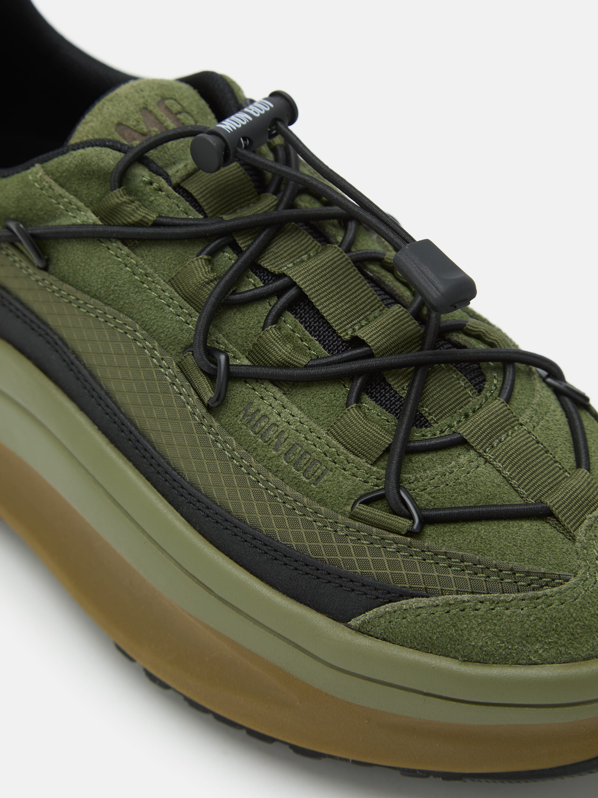 SNEAKER MOON247 XLACE VERDE image number 2
